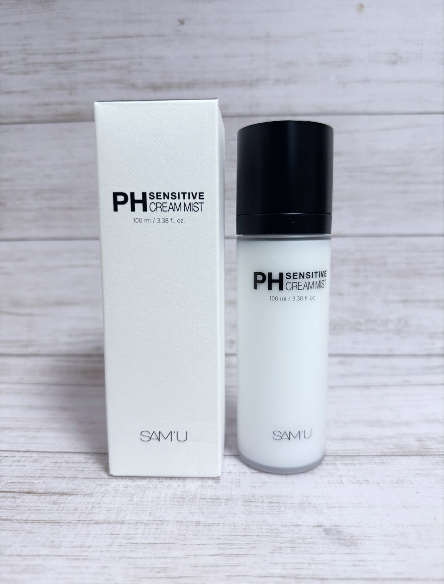 PHセンシティブクリームミスト/SAM'U/ミスト状化粧水を使ったクチコミ（3枚目）