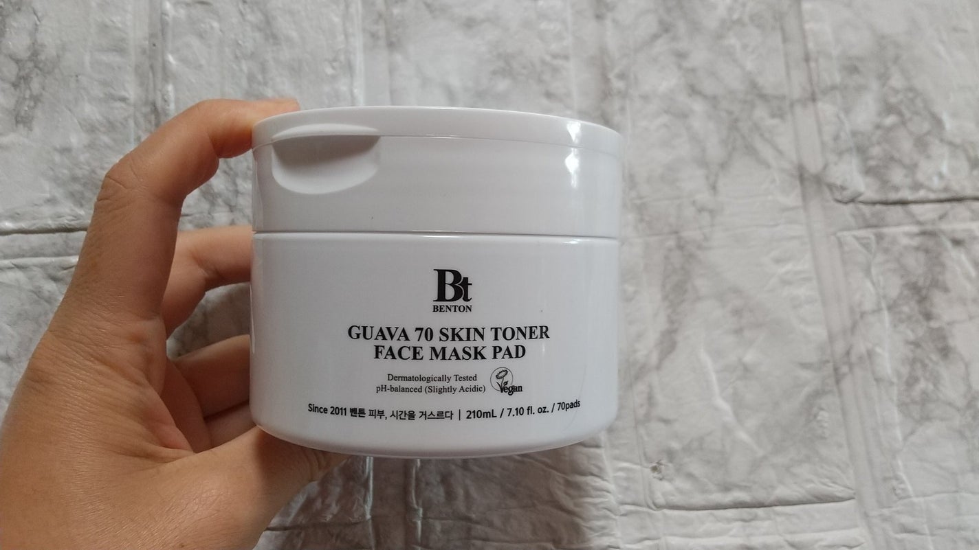 グアバ 70スキントナーパッド /BENTON/トナーパッドを使ったクチコミ(1枚目)