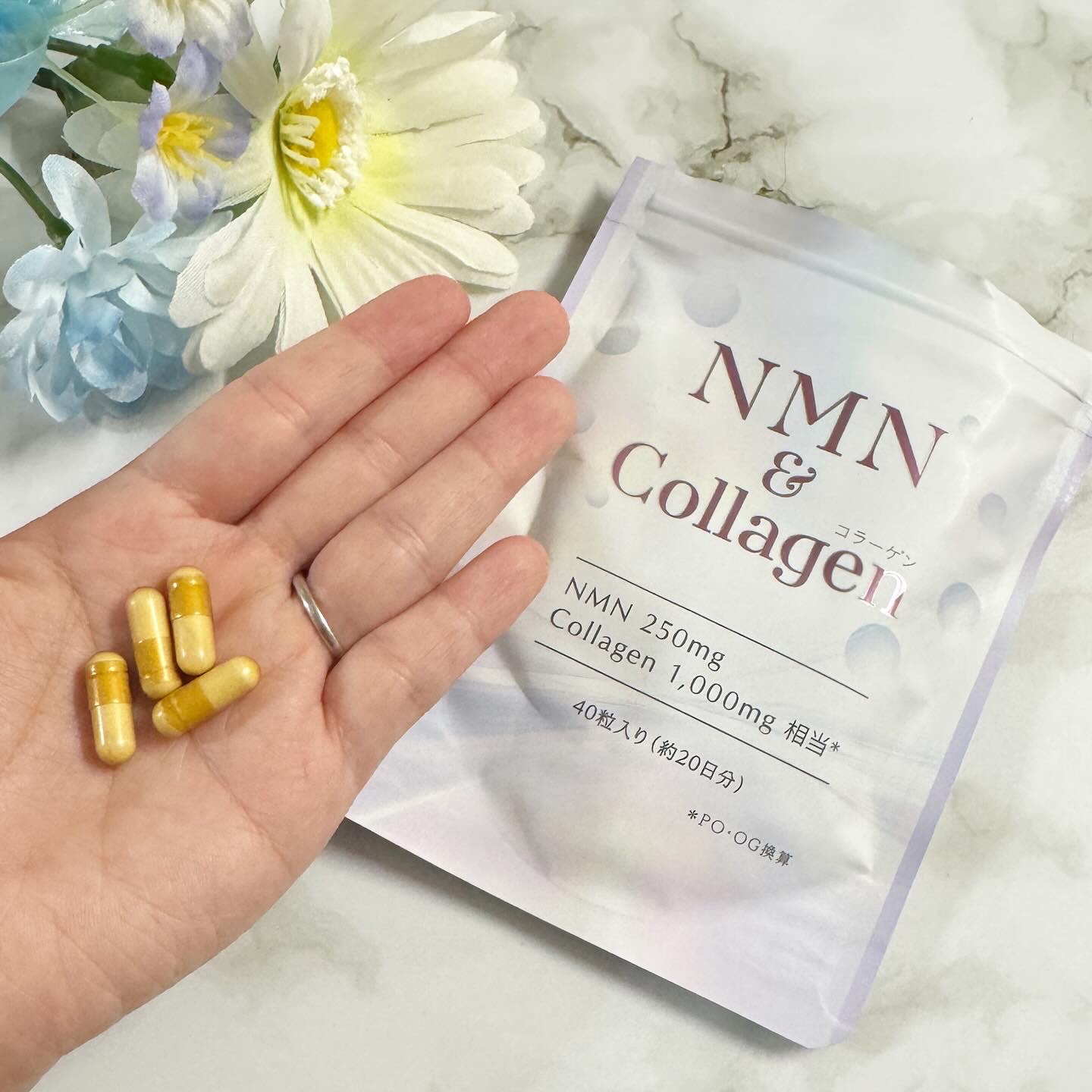 NMN＆Collagen/マルマンH＆B/美容サプリメントを使ったクチコミ（2枚目）
