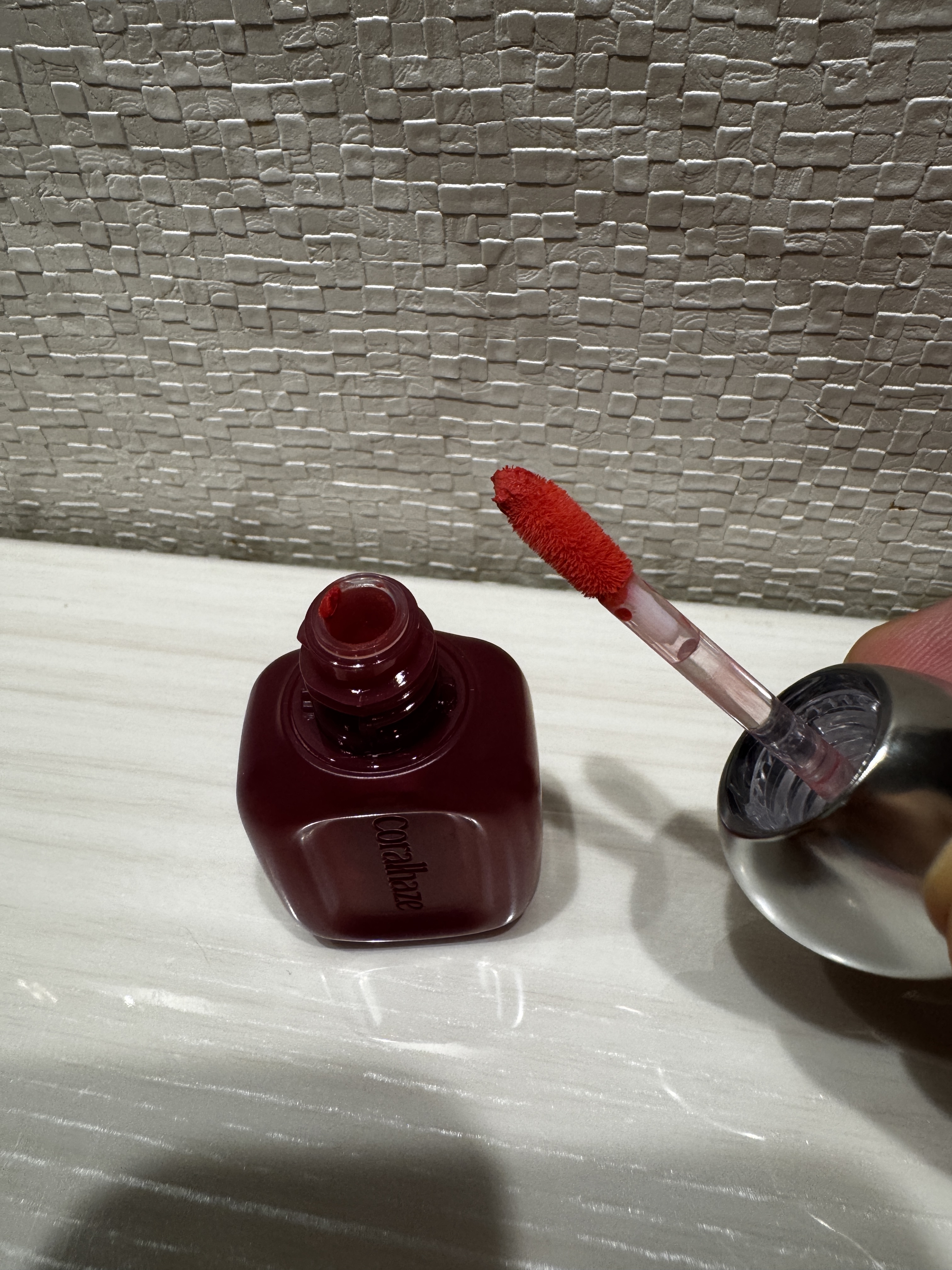 ベア ベルベット ティント/Coralhaze/リップティントを使ったクチコミ（2枚目）