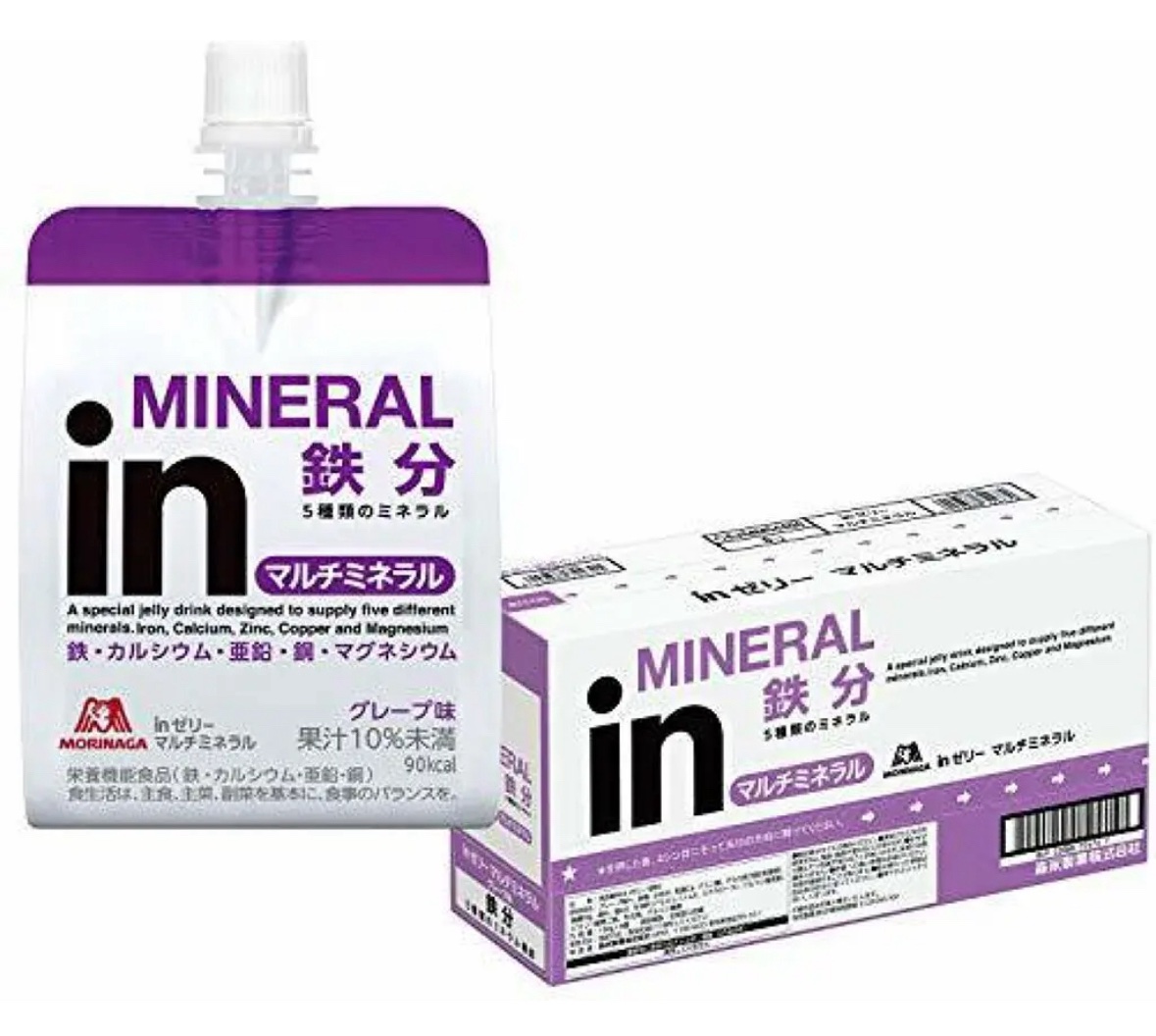 ウィダーinゼリーマルチミネラル鉄分/森永製菓/ゼリー飲料を使ったクチコミ（1枚目）