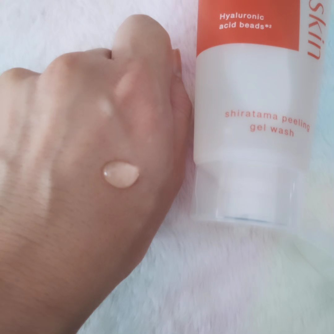 白玉ピーリングジェル洗顔/Lalaskin/その他洗顔料を使ったクチコミ（2枚目）