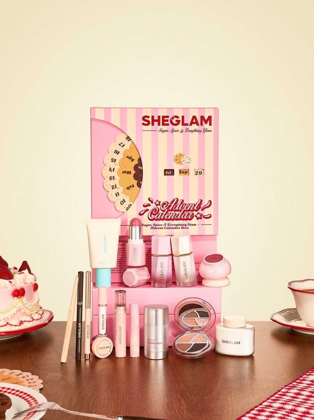 Sugar, Spice & Everything Glam Advent Calendar Box SHEGLAM