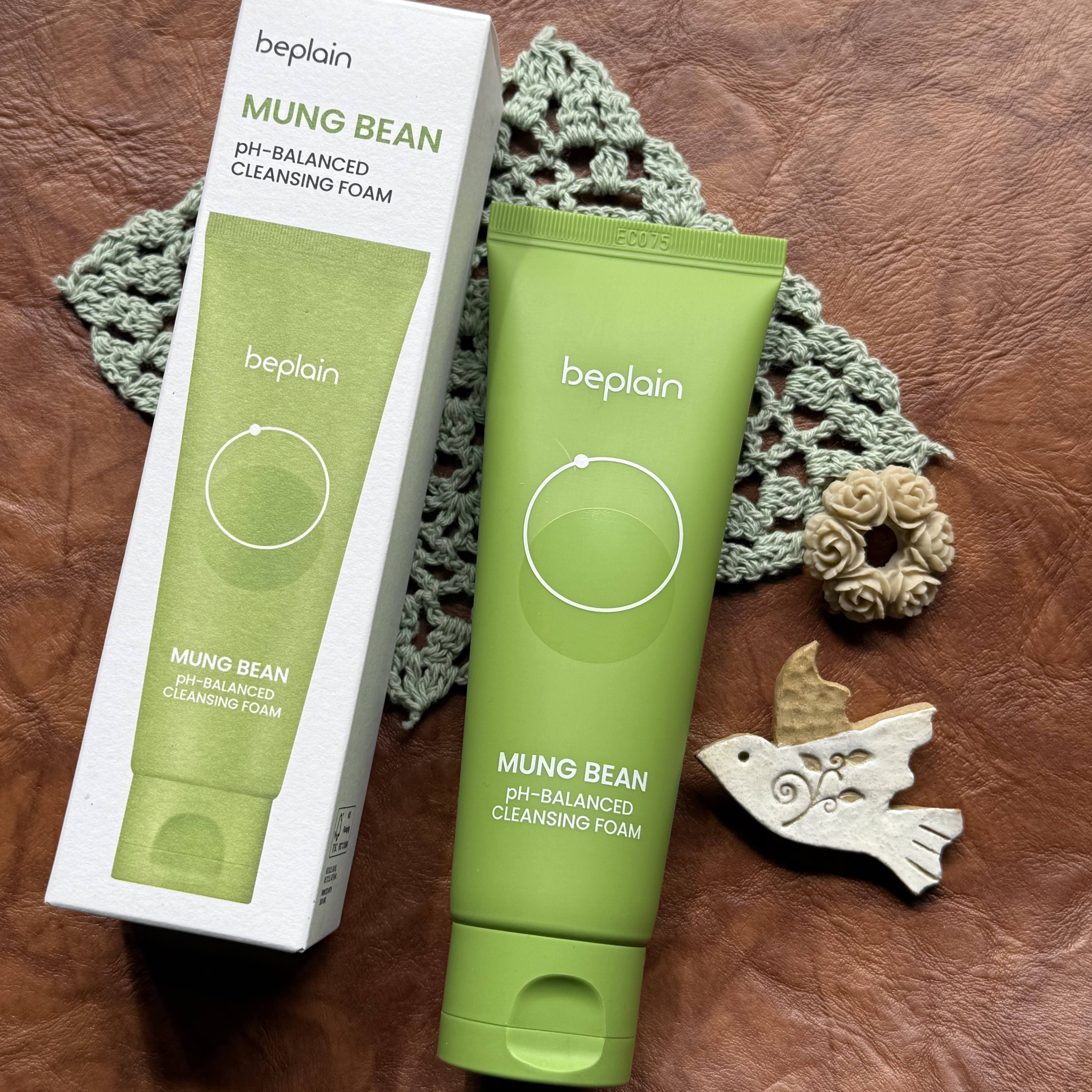 緑豆弱酸性洗顔フォーム/beplain/洗顔フォームを使ったクチコミ（1枚目）