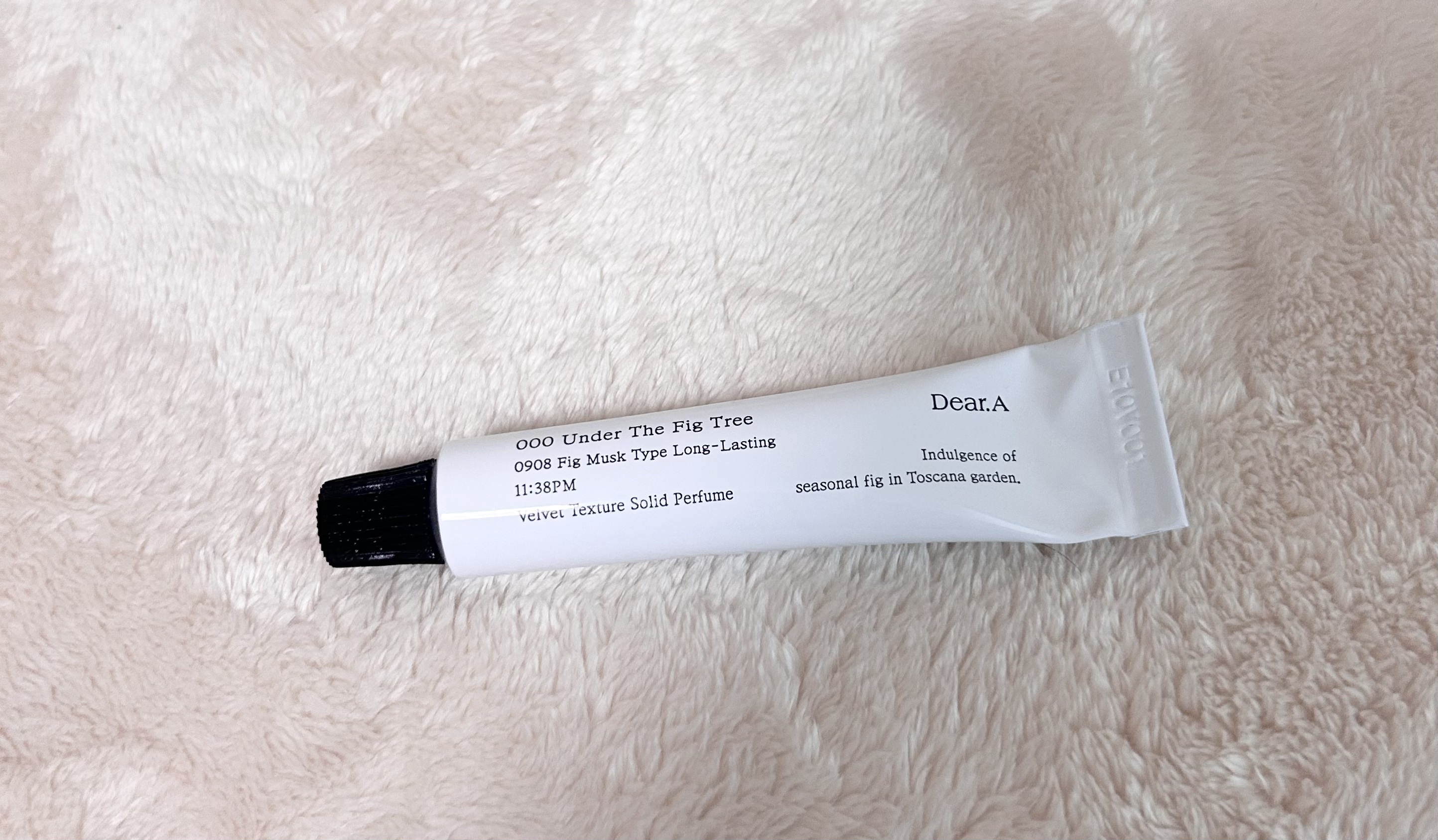 ベルベットテクスチャーソリッドパフューム/Dear.A/練り香水を使ったクチコミ（1枚目）