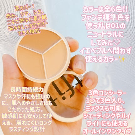 カバーアッププロコンシーラー/TFIT/パレットコンシーラーを使ったクチコミ(2枚目)