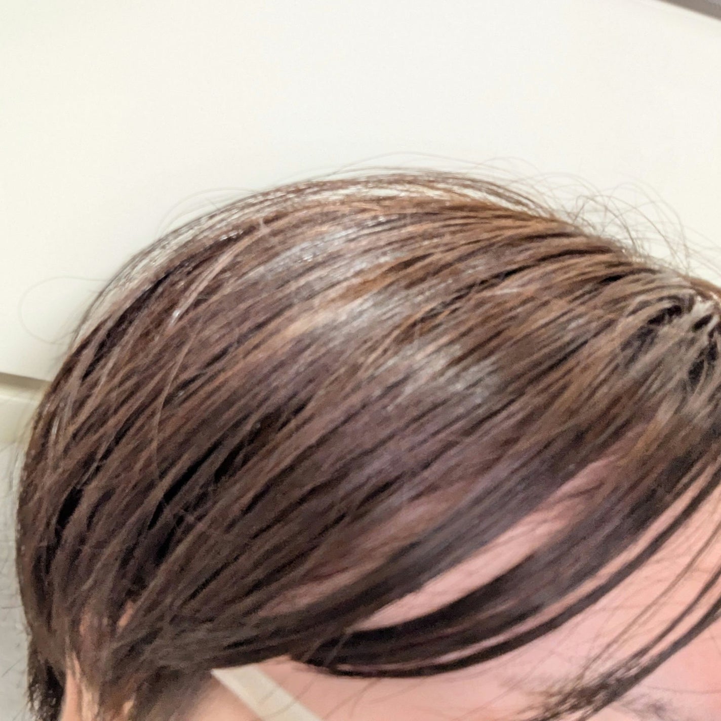 泡カラー 白髪用/ブローネ/ヘアカラーを使ったクチコミ(10枚目)
