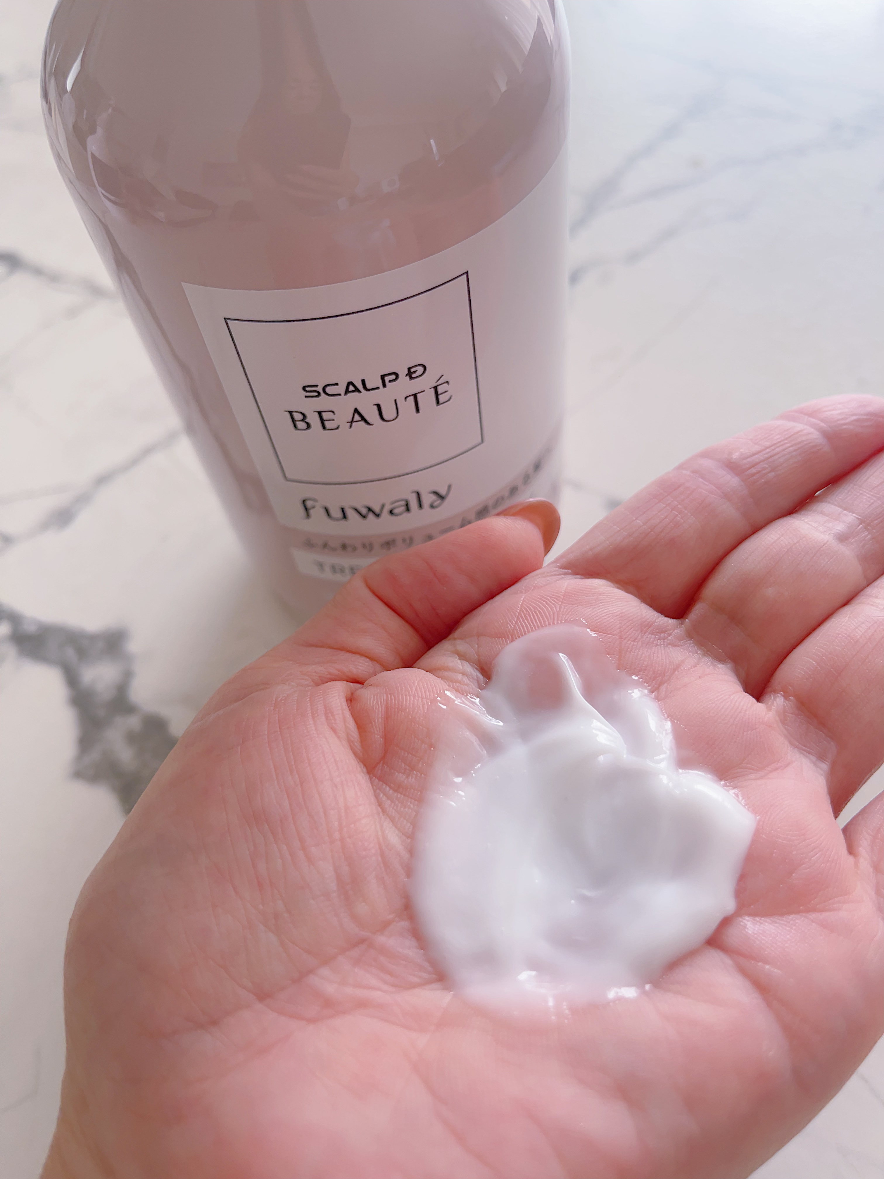 スカルプD ボーテ フワリー スカルプシャンプー／トリートメントパック/アンファー(スカルプD)/市販シャンプーを使ったクチコミ（3枚目）