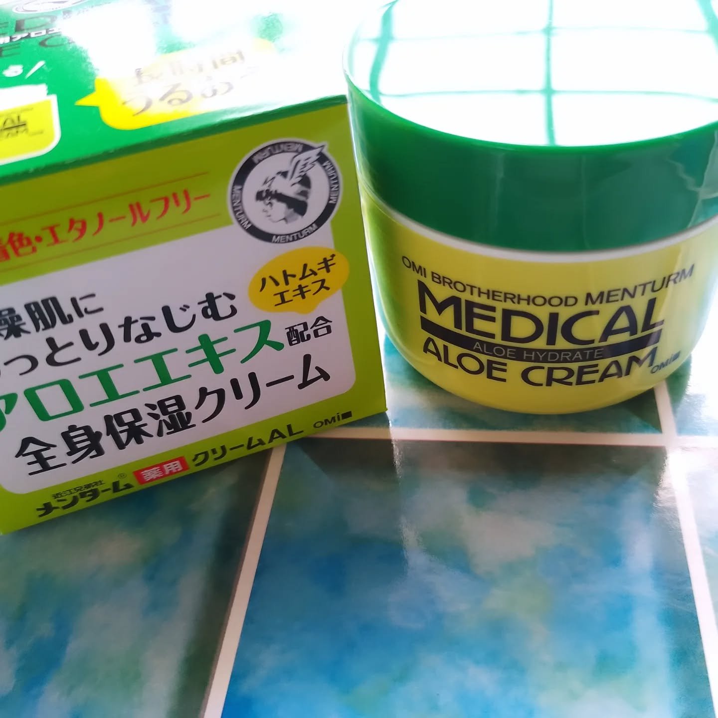 近江兄弟社メンターム 薬用アロエクリーム/近江兄弟社/ボディクリームを使ったクチコミ（1枚目）