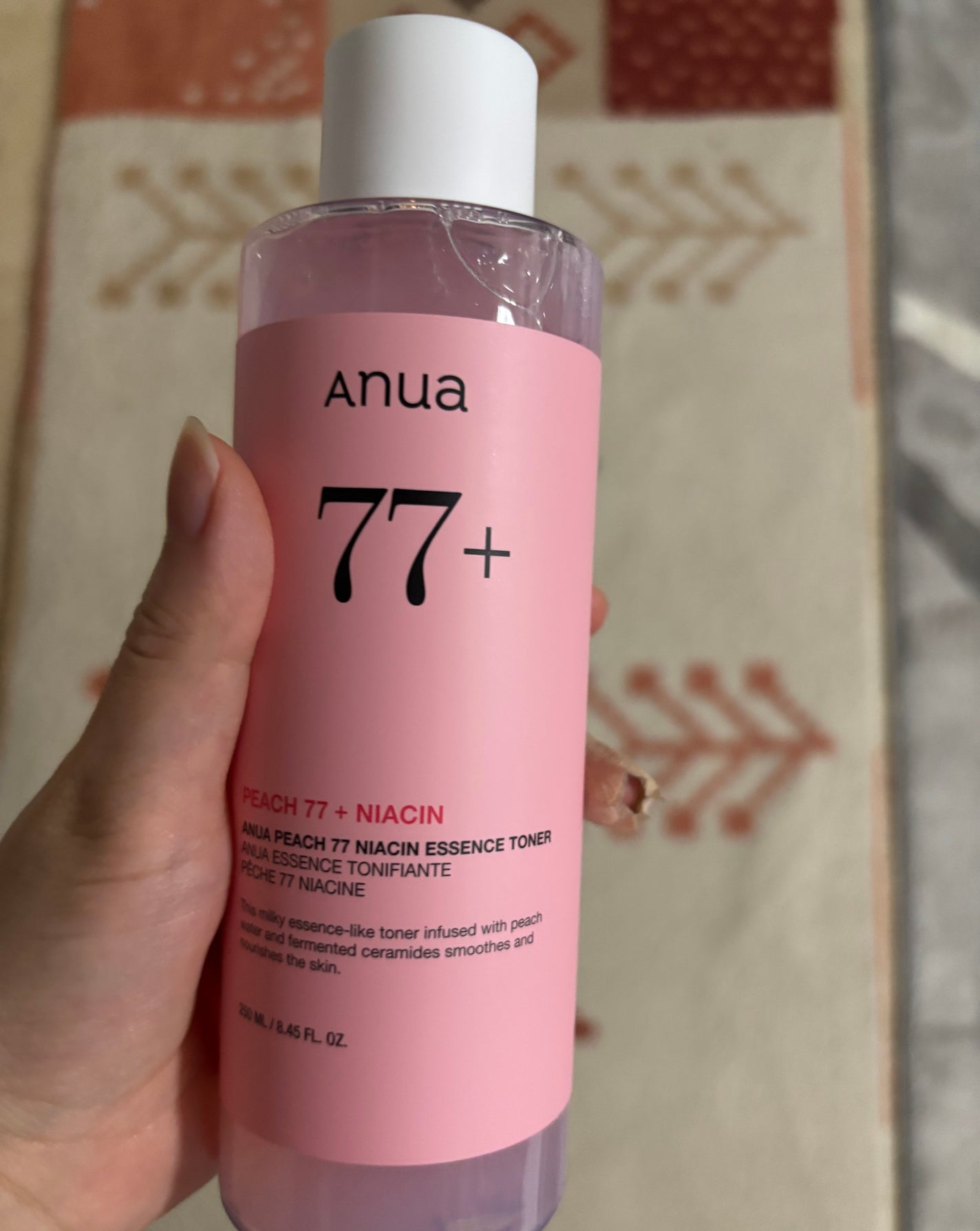 桃77%ナイアシンエッセンストナー 250ml/Anua/化粧水を使ったクチコミ(1枚目)