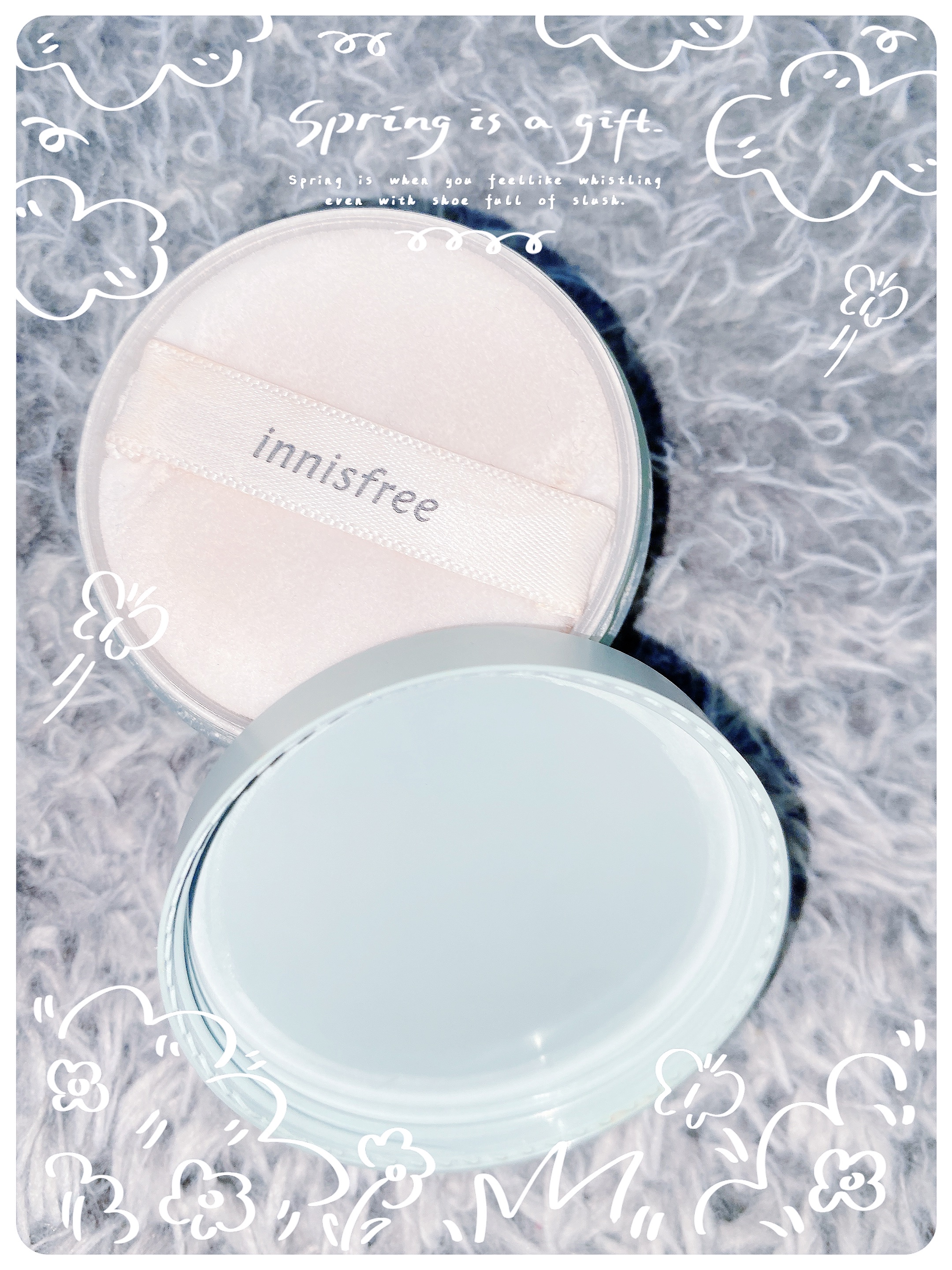 ノーセバム　ミネラルパウダー　N/innisfree/ルースパウダーを使ったクチコミ（1枚目）