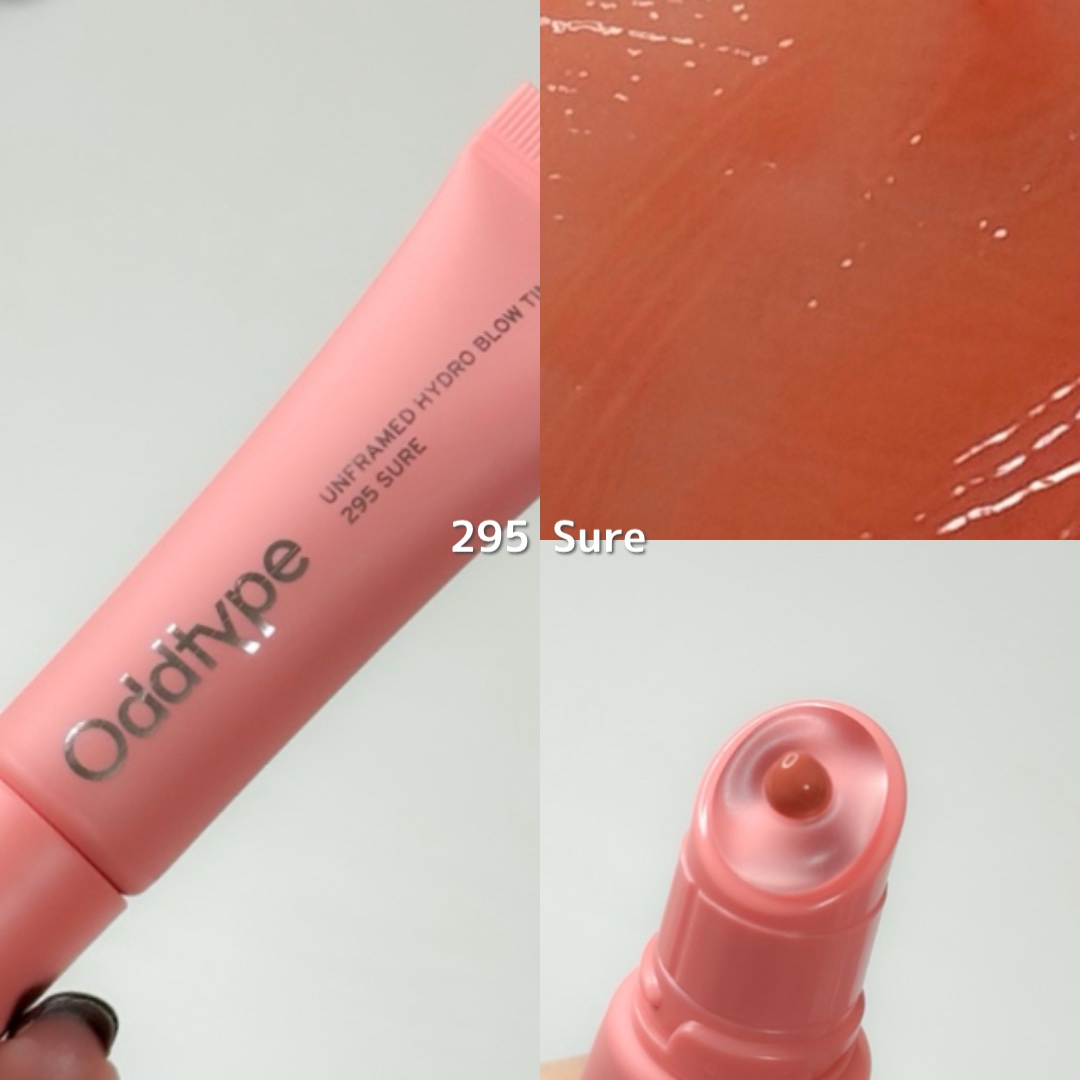 アンフレームドハイドロブロウティント/Oddtype/リップティントを使ったクチコミ（3枚目）