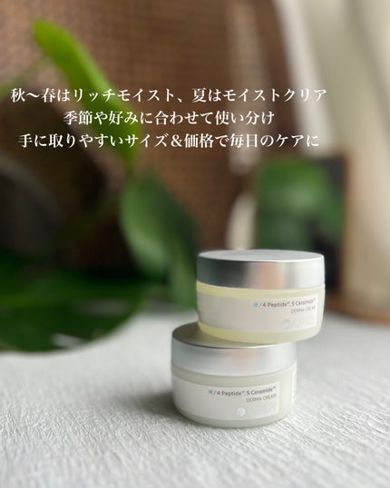 ダーマクリーム 4ペプチド5セラミド (モイストクリア) /SHIMBI/フェイスクリームを使ったクチコミ(6枚目)