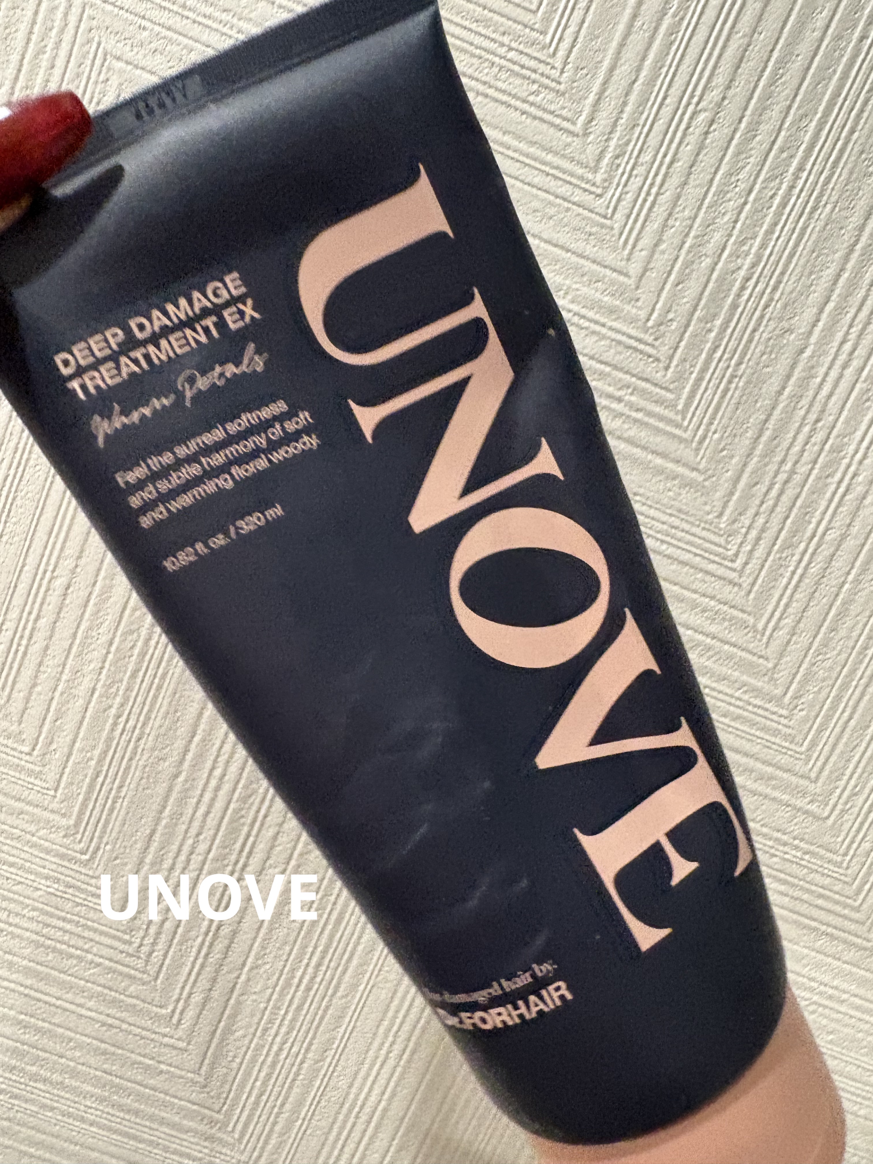 ディープダメージトリートメントEX/UNOVE/洗い流すヘアトリートメントを使ったクチコミ（1枚目）