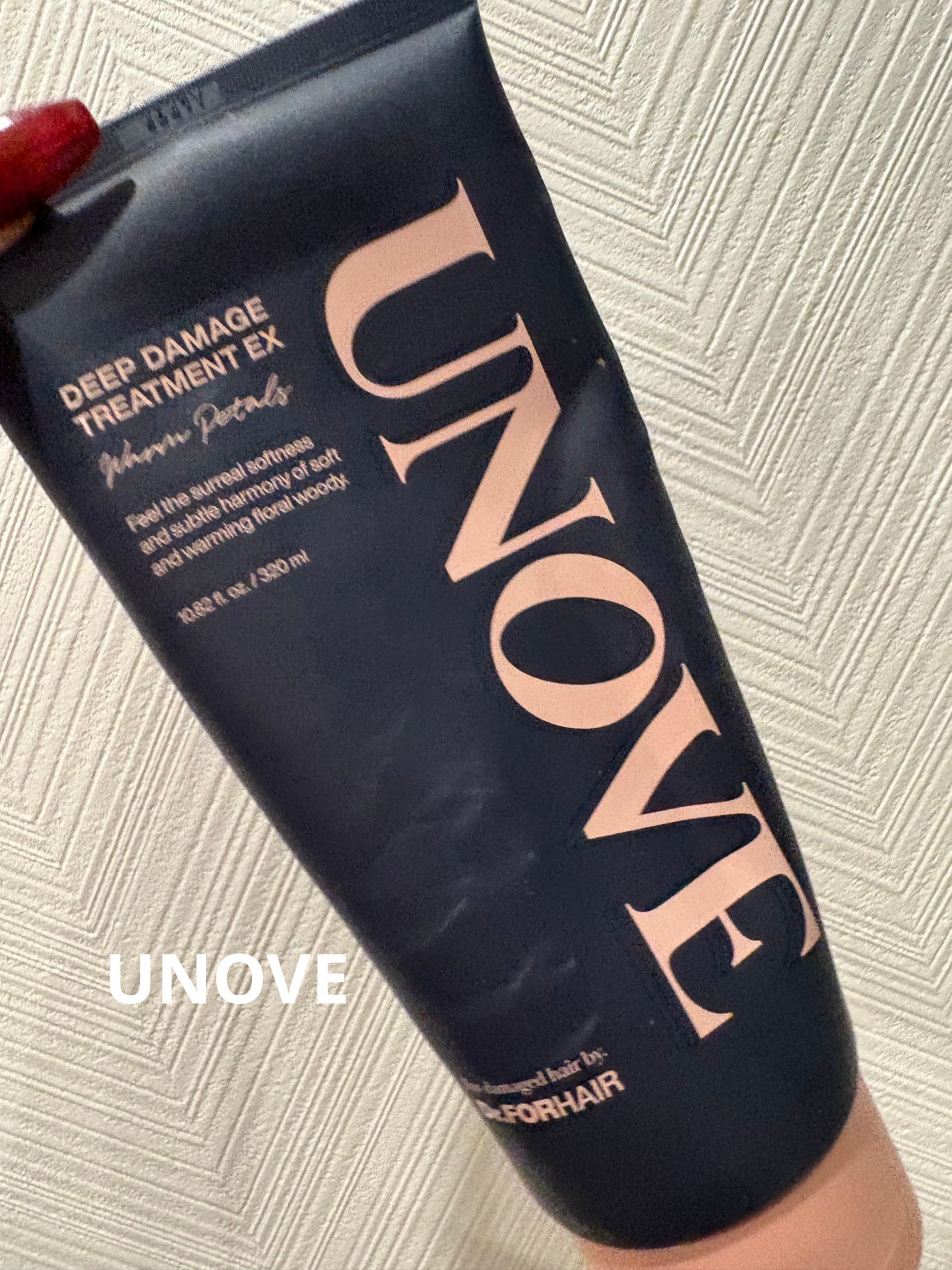 ディープダメージトリートメントEX/UNOVE/洗い流すヘアトリートメントを使ったクチコミ(1枚目)