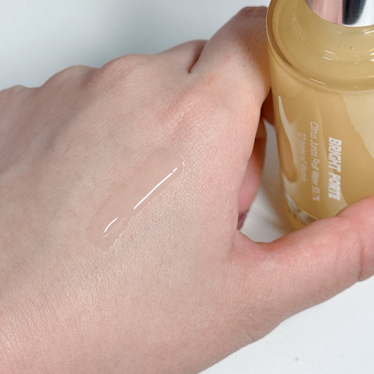 Bright Forte Ampoule/essenciel/美容液を使ったクチコミ(3枚目)