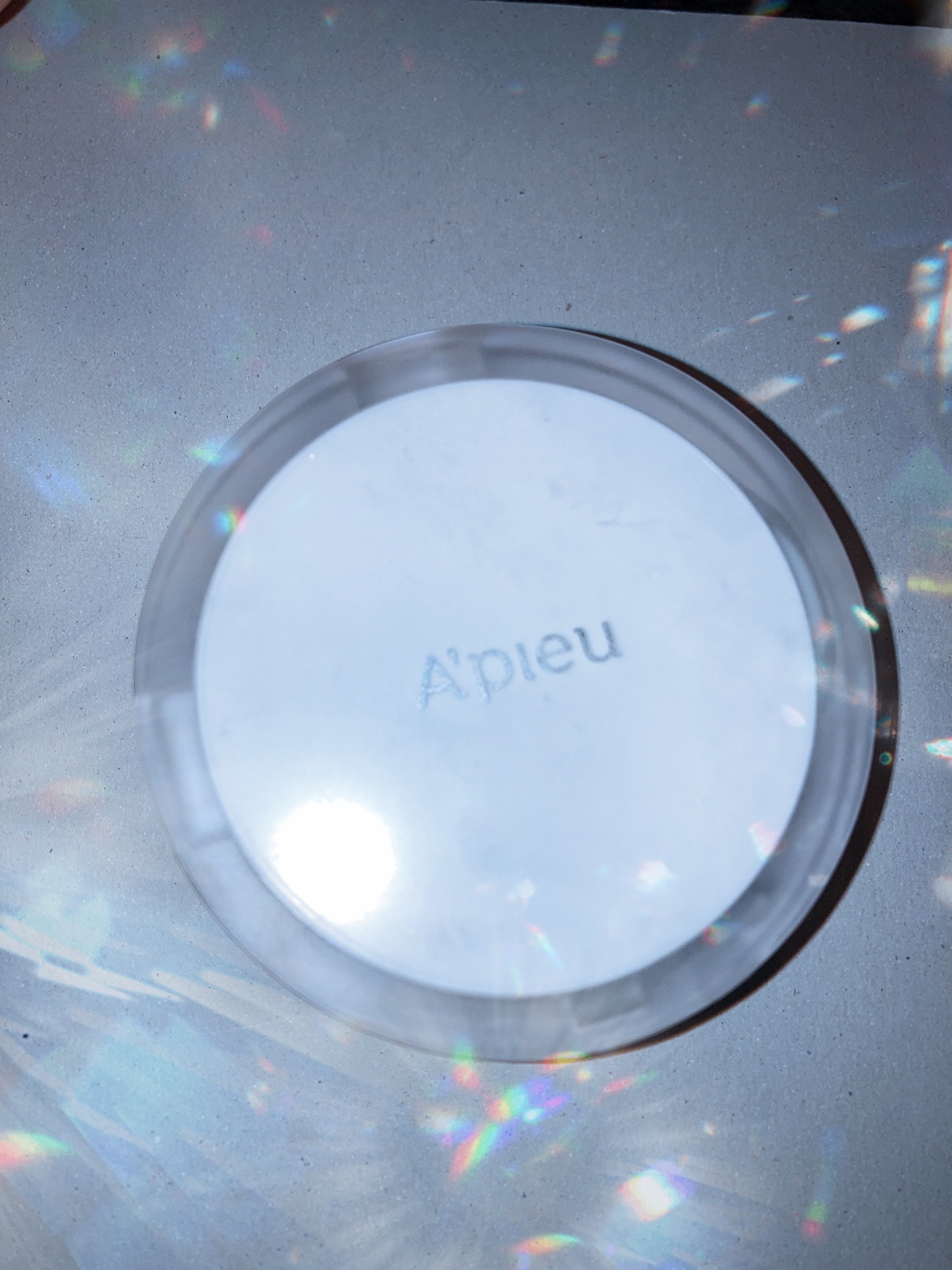 ウォーターロック サラサラパクト/A’pieu/フェイスパウダーを使ったクチコミ（1枚目）