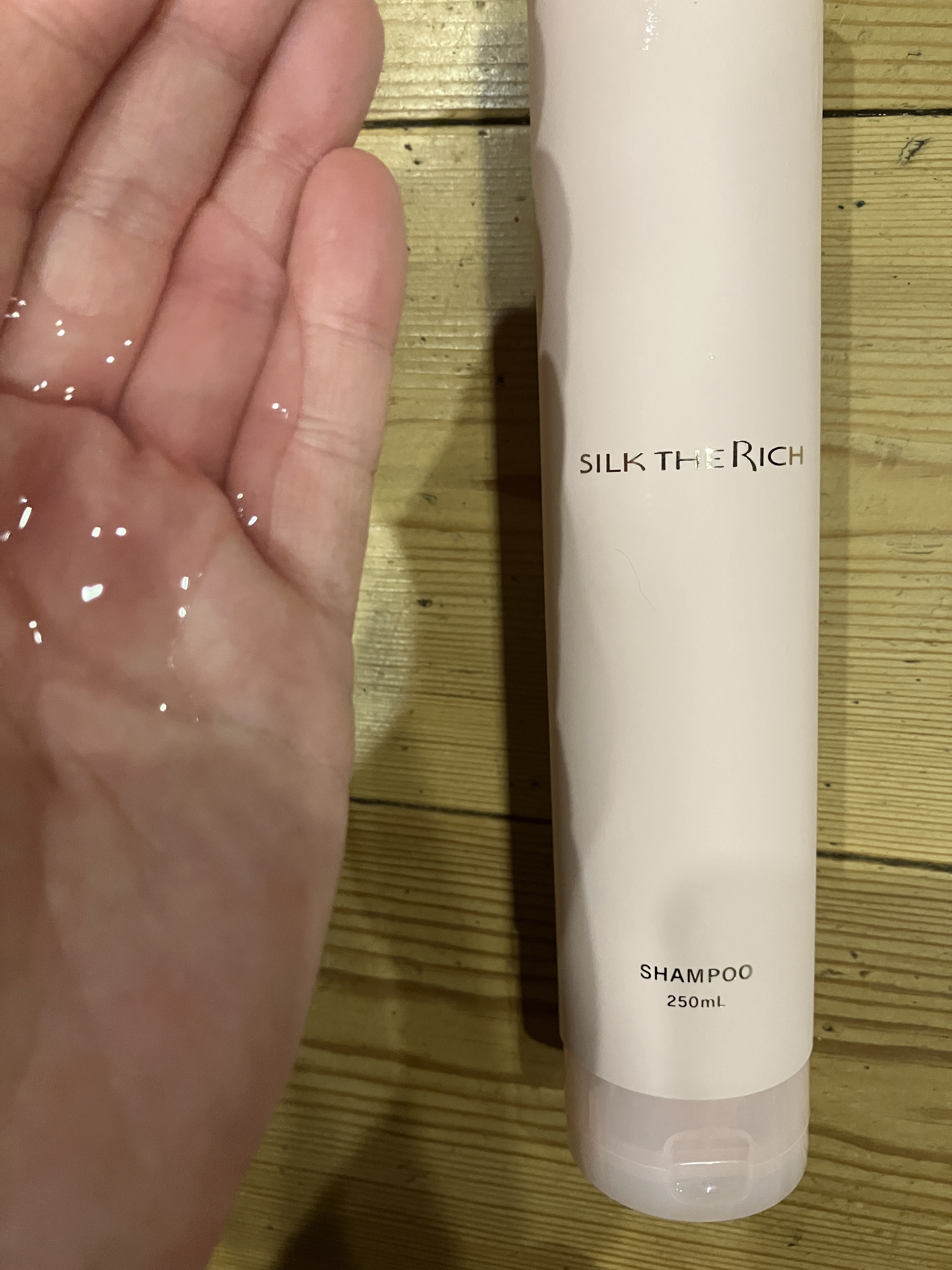 SILK THE RICH ハイモイスト&リペア シャンプー・トリートメント/SILK THE RICH/市販シャンプーを使ったクチコミ（2枚目）