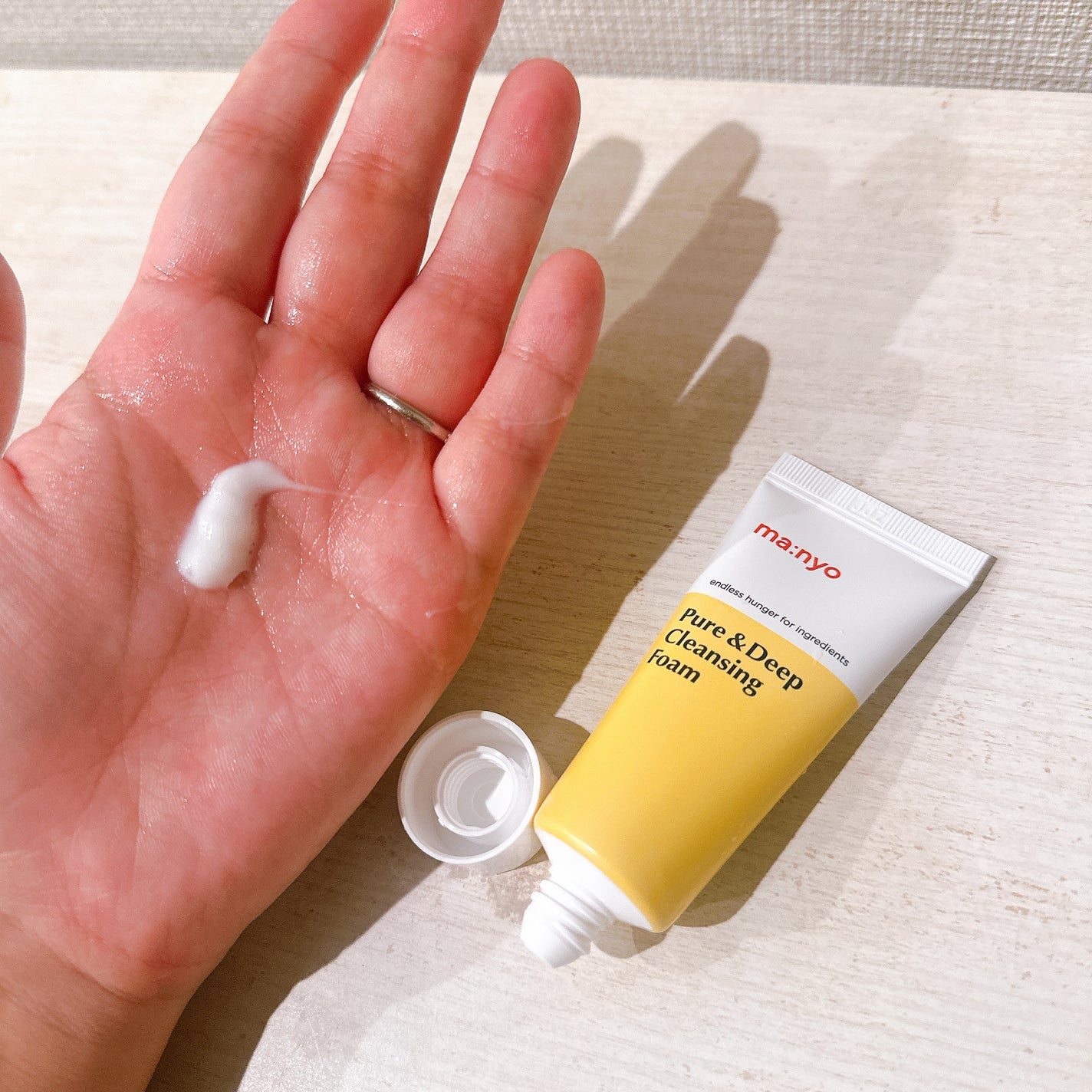 manyo ピュアクレンジングトラベルキット/manyo/トライアルキットを使ったクチコミ(3枚目)