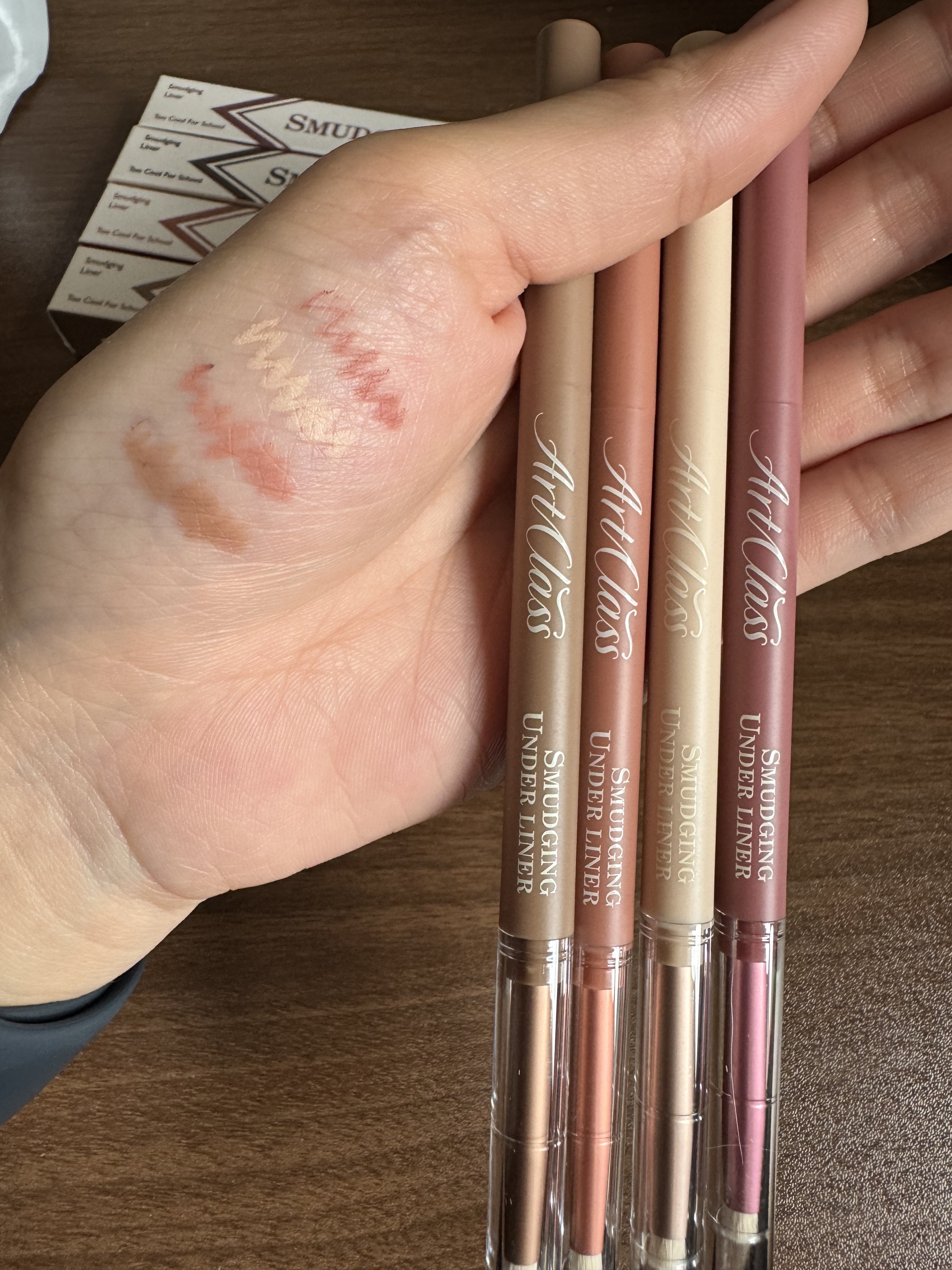 アートクラス スマージングアンダーライナー/too cool for school/ペンシルアイライナーを使ったクチコミ（3枚目）