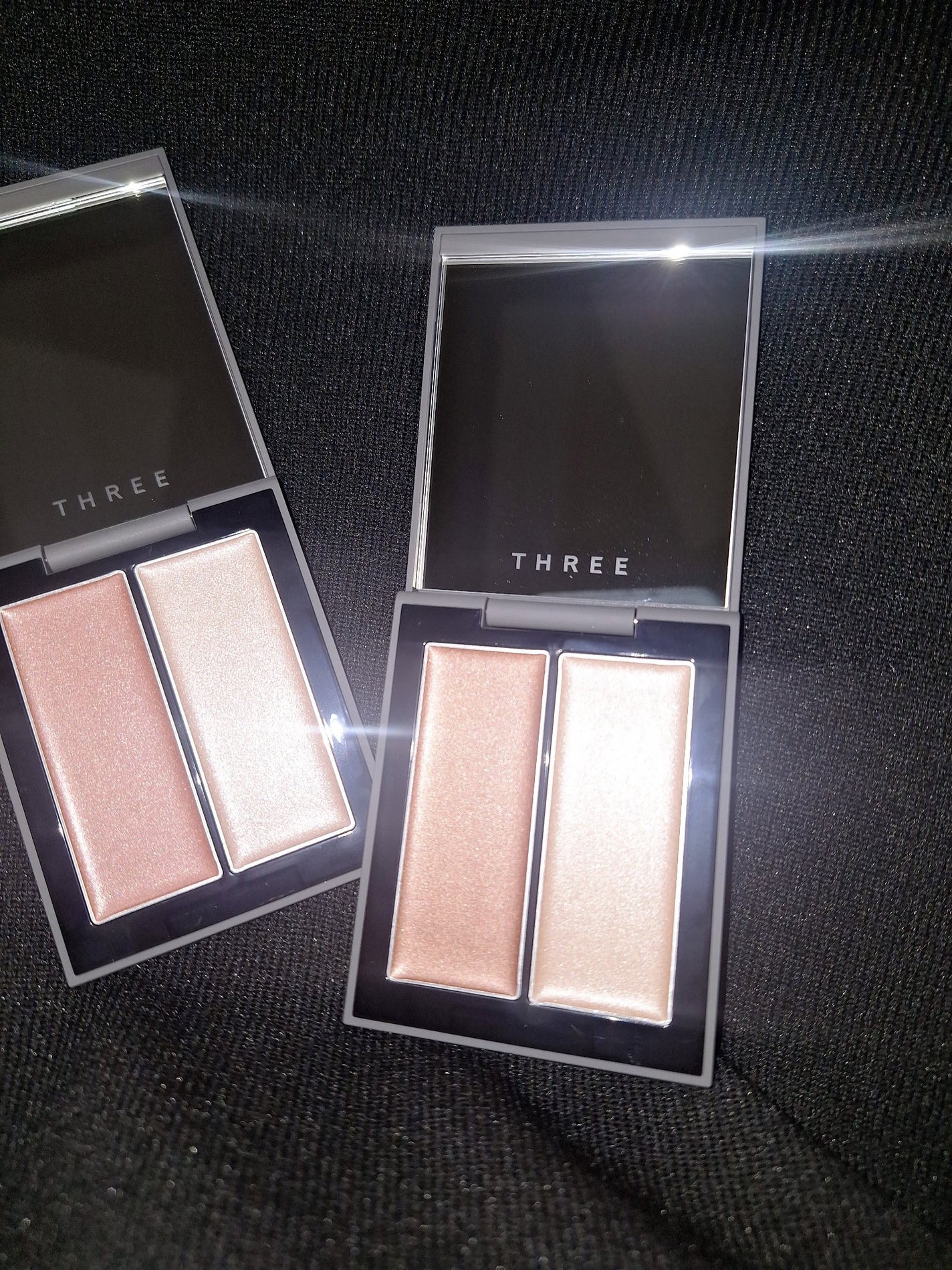 THREE シマリング グロー デュオ R/THREE/クリームハイライトを使ったクチコミ(2枚目)