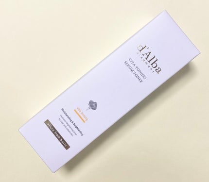 ビタトーニングセラムトナー/ダルバ/化粧水を使ったクチコミ(1枚目)