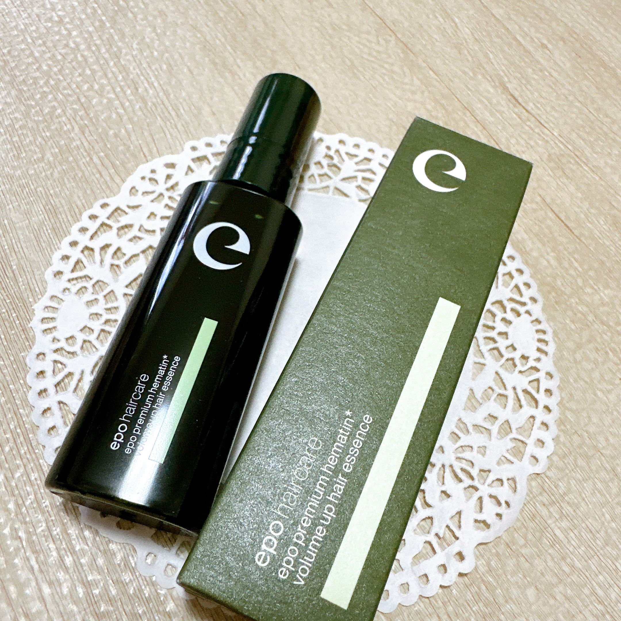 エポプレミアムヘマチン/epo/洗い流すヘアトリートメントを使ったクチコミ（2枚目）