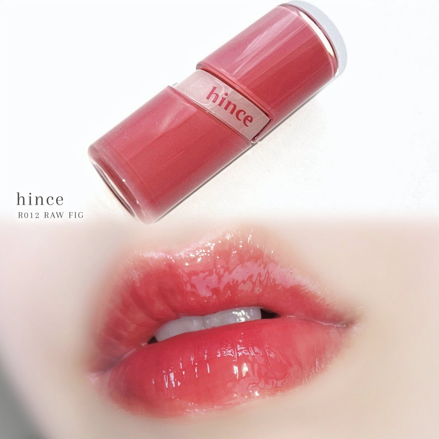 ロウグロウジェルティント/hince/リップティントを使ったクチコミ(3枚目)
