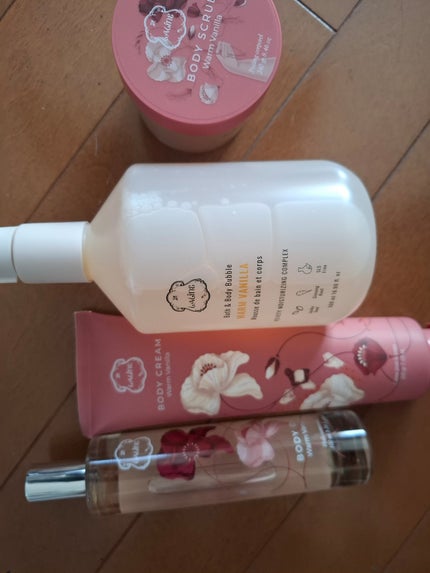 ウォームバニラ ボディクリーム/Laline/ボディクリームを使ったクチコミ(1枚目)