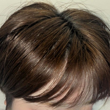 泡カラー 白髪用/ブローネ/ヘアカラーを使ったクチコミ(7枚目)