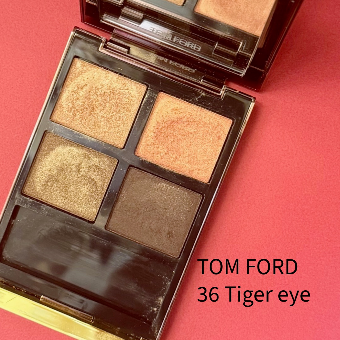 アイ カラー クォード C  36 タイガー アイ/TOM FORD BEAUTY/アイシャドウパレットを使ったクチコミ（1枚目）