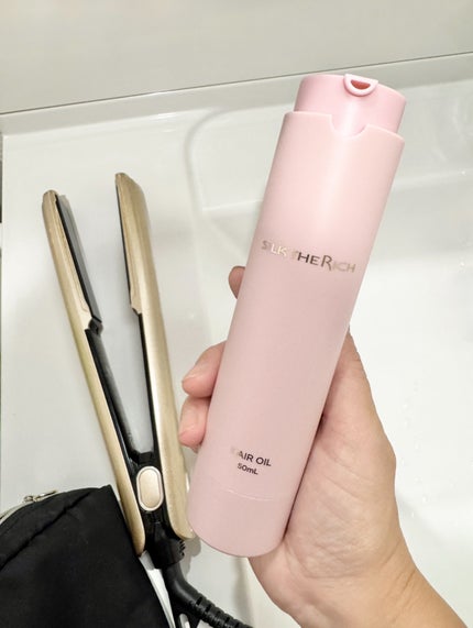 pon0310 on LIPS 「シルクザリッチ ザ・リッチヘアオイルURBベタつかないのに⻑時..」(2枚目)