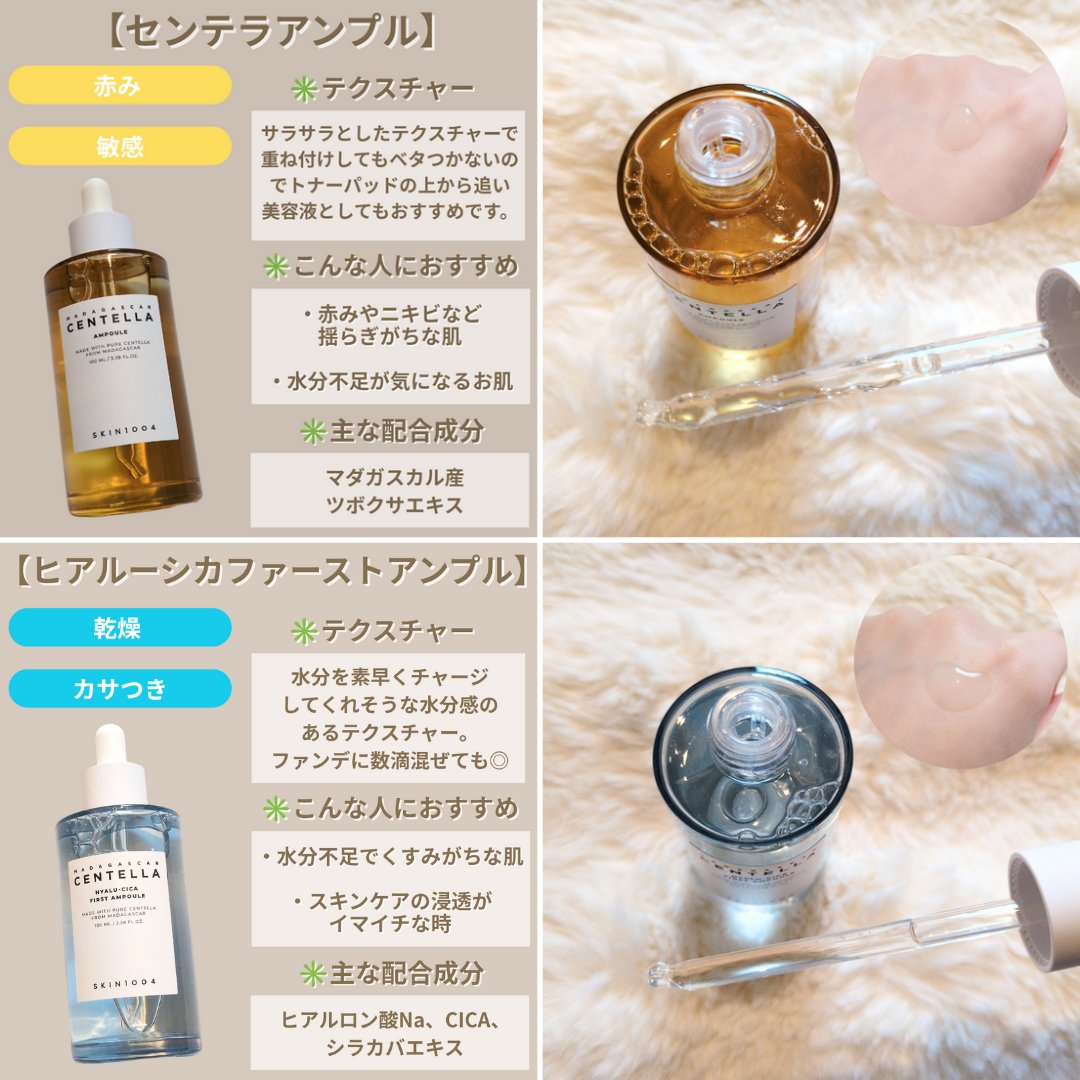 ヒアルーシカ ファースト アンプル/SKIN1004/ブースター・導入液を使ったクチコミ（3枚目）