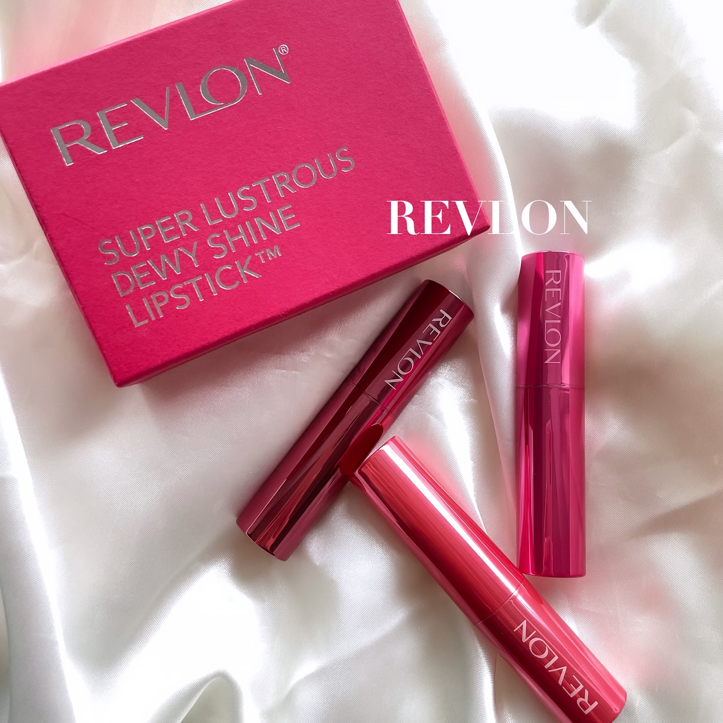 レブロン スーパー ラストラス デューイ シャイン リップスティック/REVLON/口紅を使ったクチコミ（1枚目）