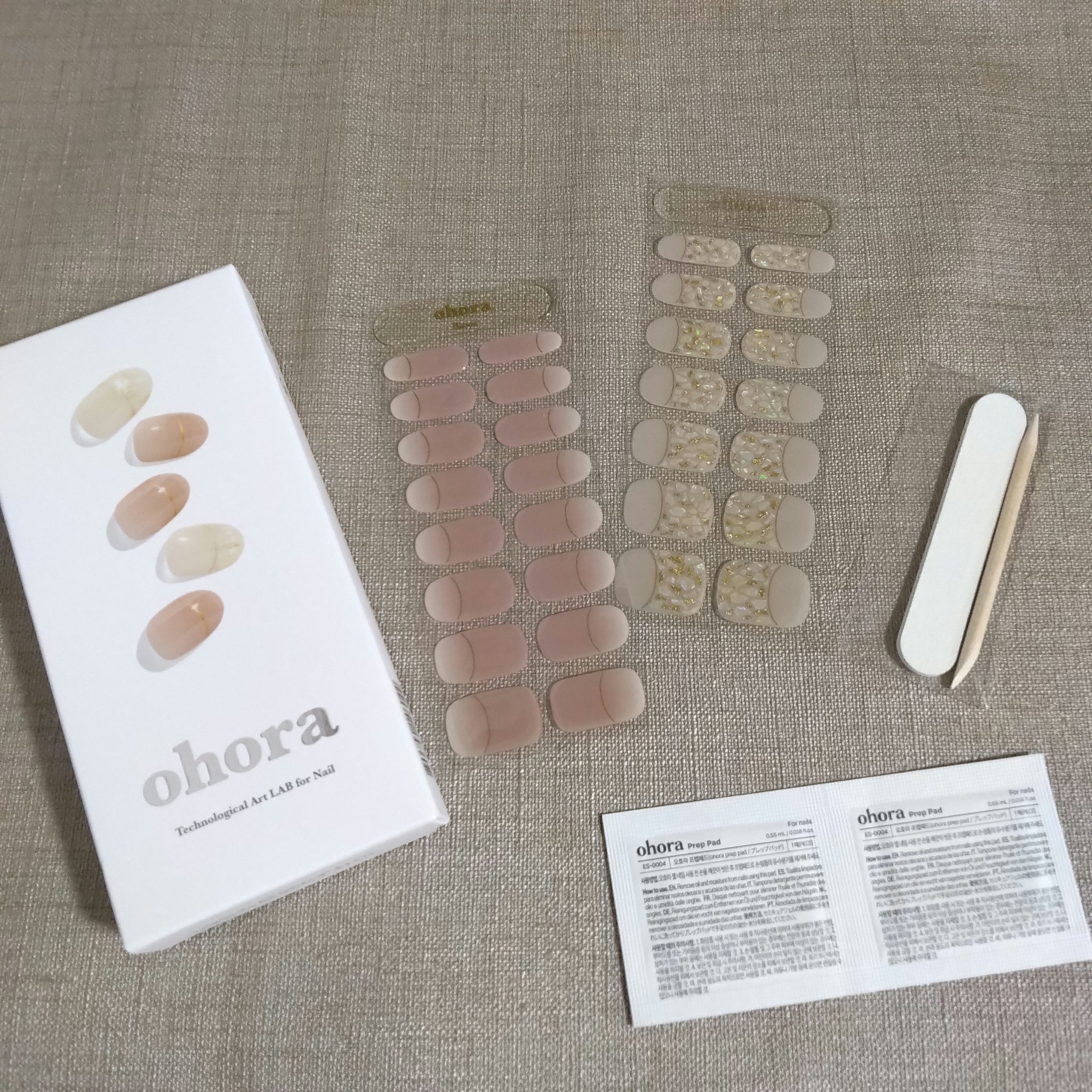 クリアネイルチップ/セリア/ネイルチップ・パーツを使ったクチコミ（3枚目）