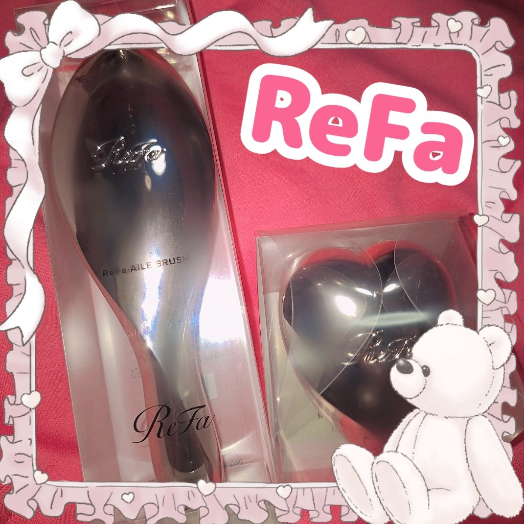 リファエールブラシ/ReFa/ヘアブラシを使ったクチコミ（1枚目）