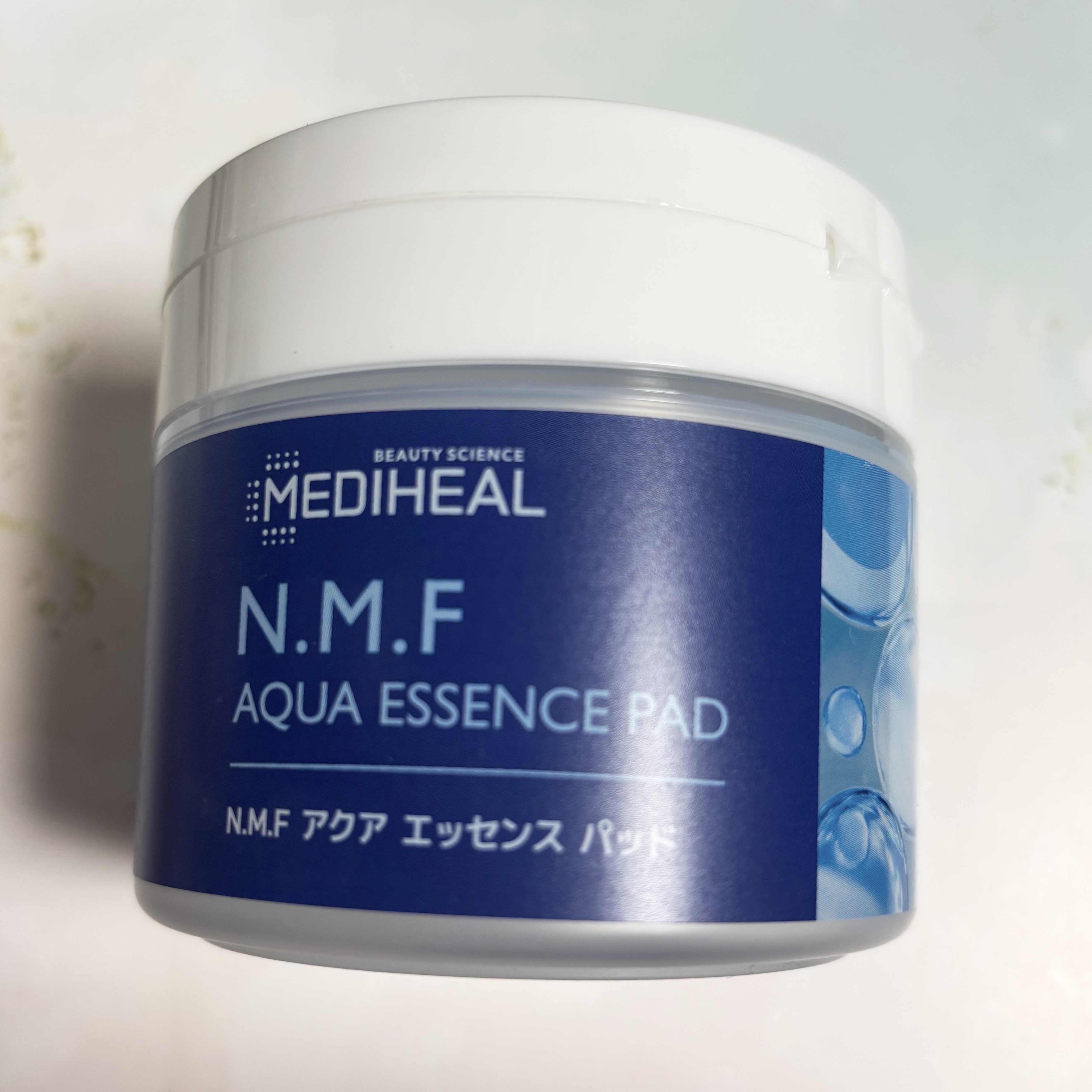 N.M.Fアクアエッセンスパッド 50枚入り/MEDIHEAL/トナーパッドを使ったクチコミ（1枚目）