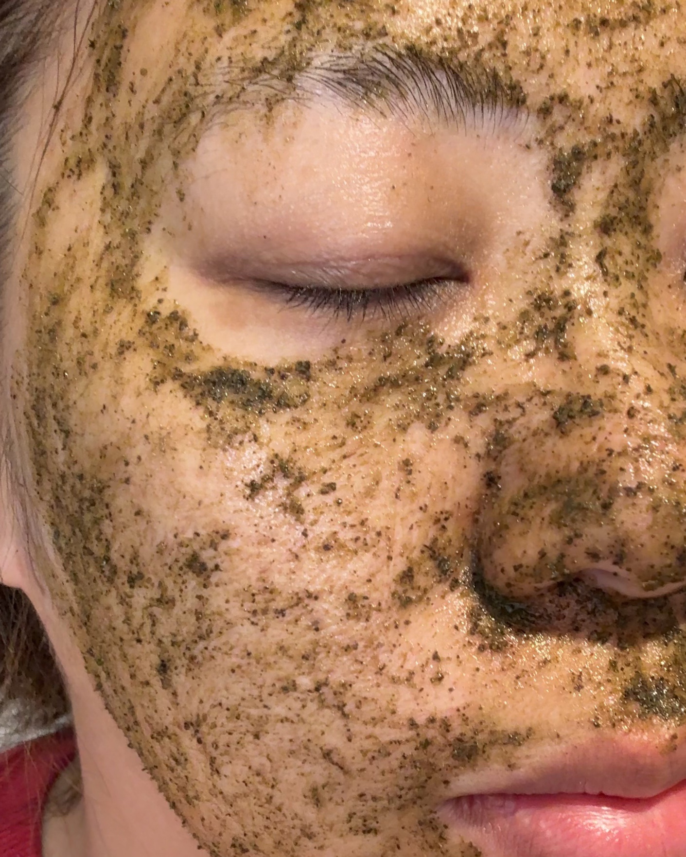 ティーツリーハーブピーリングパック/WellDerma/洗い流すパック・マスクを使ったクチコミ（3枚目）