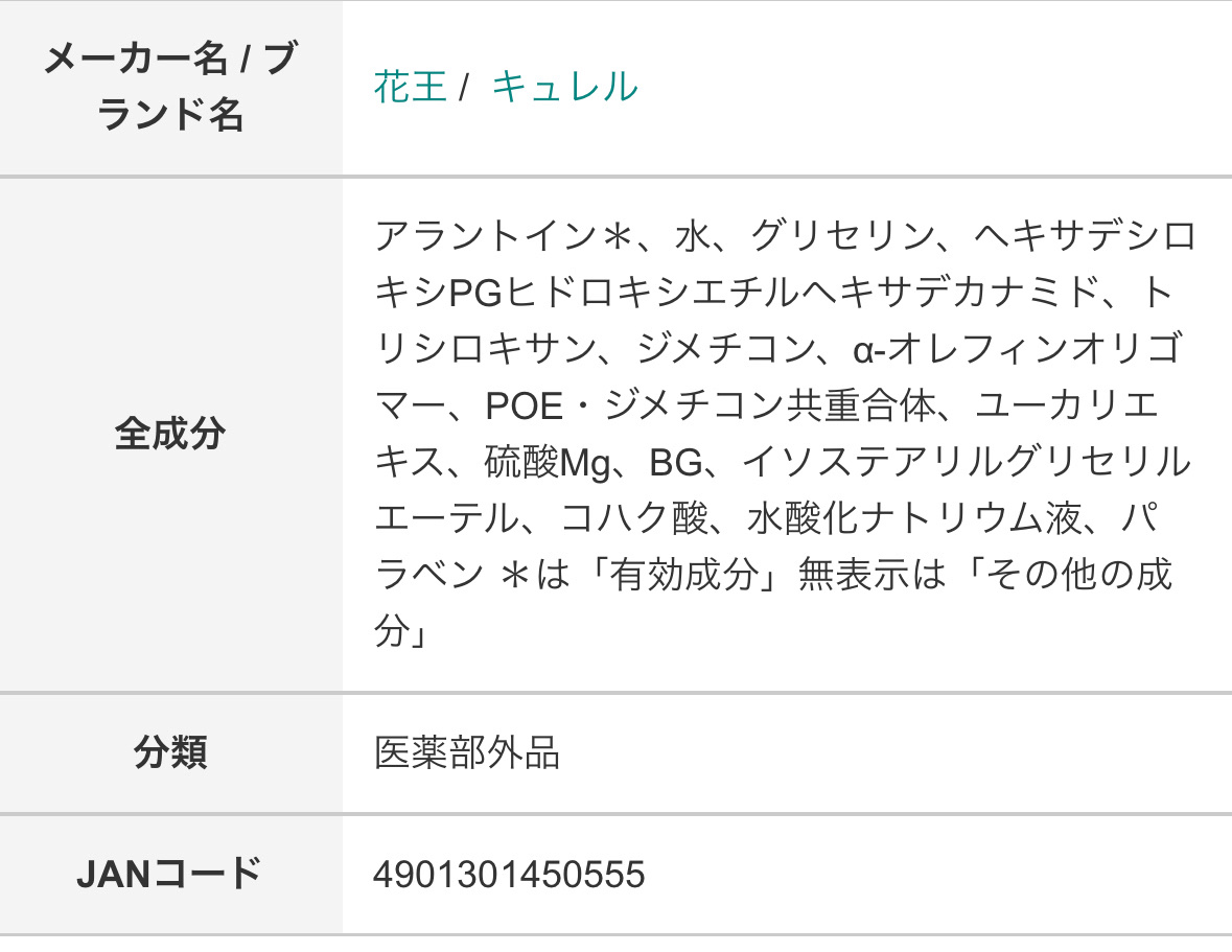 潤浸保湿 フェイスクリーム/キュレル/フェイスクリームを使ったクチコミ（3枚目）