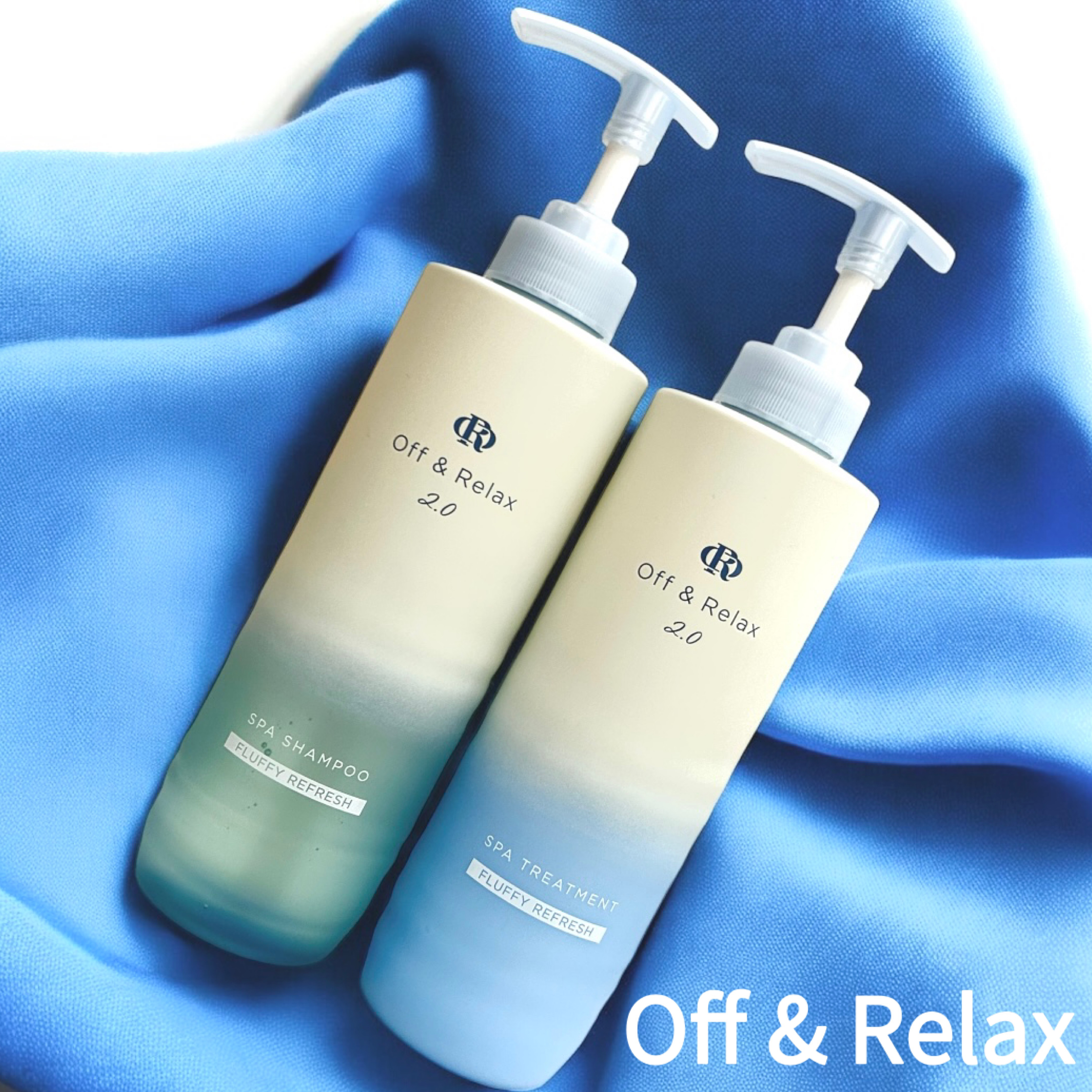 ＯＲ スパ・シャンプー フラッフィーリフレッシュ／トリートメント フラッフィーリフレッシュ/Off&Relax/市販シャンプーを使ったクチコミ（1枚目）