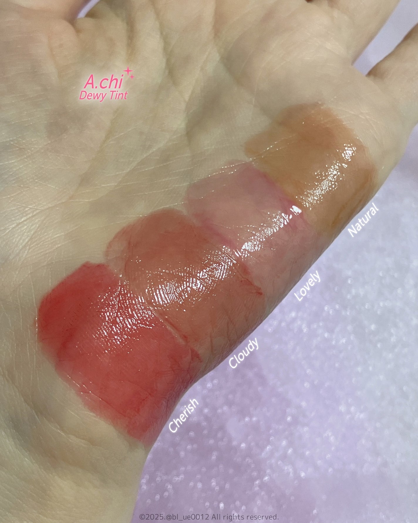 Dewy Tint/A.chi/リップティントを使ったクチコミ(5枚目)