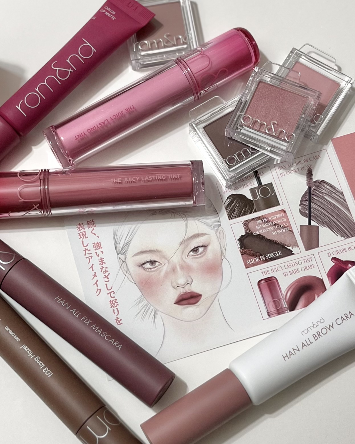 ハンオールフィックスマスカラ/rom&nd/マスカラを使ったクチコミ（2枚目）