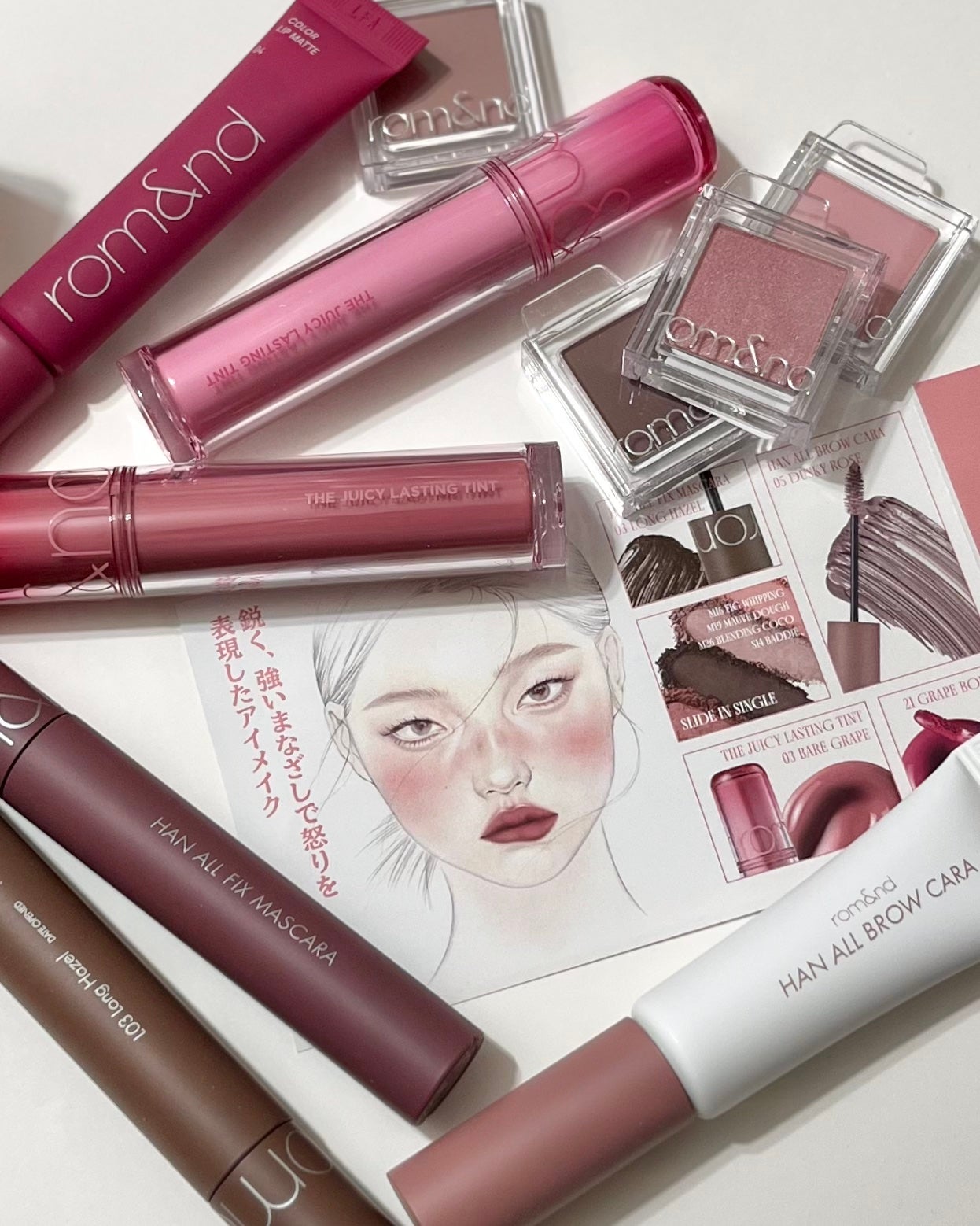 ハンオールフィックスマスカラ/rom&nd/マスカラを使ったクチコミ(2枚目)