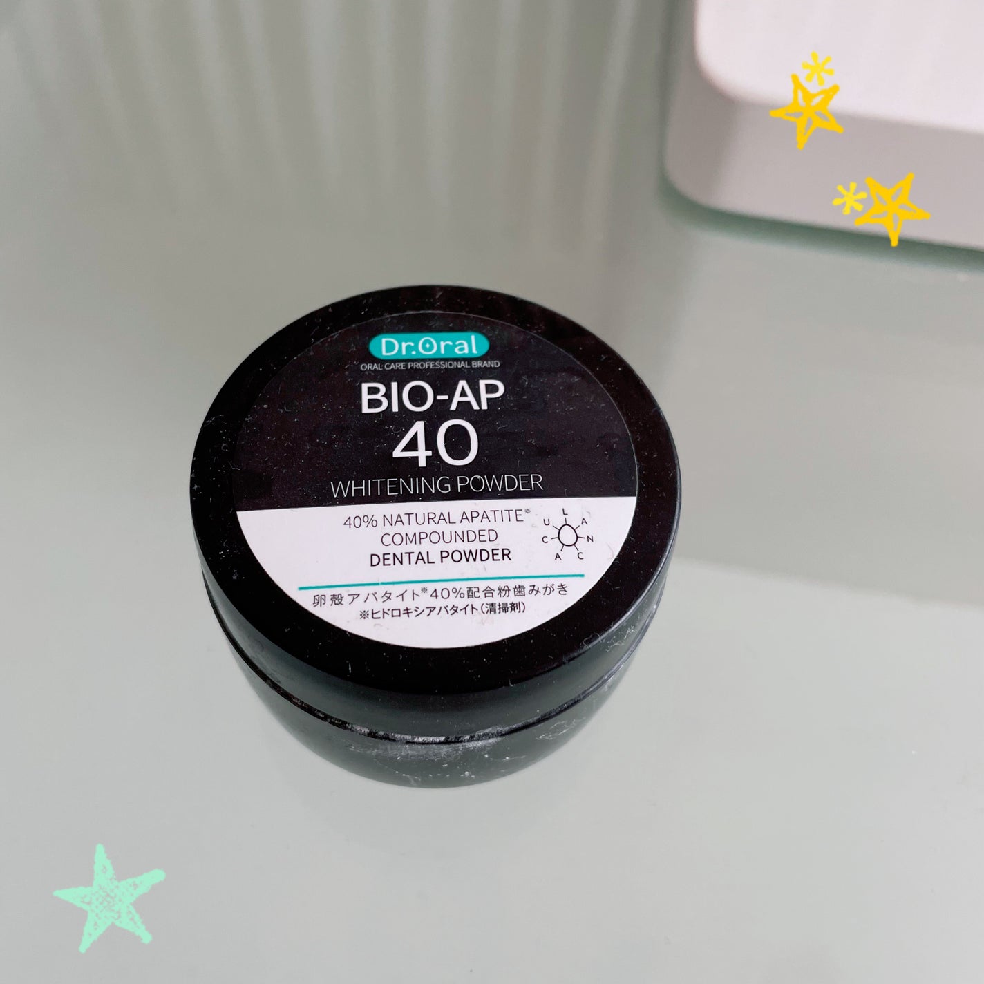 ホワイトニングパウダー ミント/Dr.Oral/歯磨き粉を使ったクチコミ(1枚目)