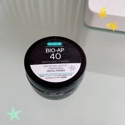 ホワイトニングパウダー ミント/Dr.Oral/歯磨き粉を使ったクチコミ(1枚目)