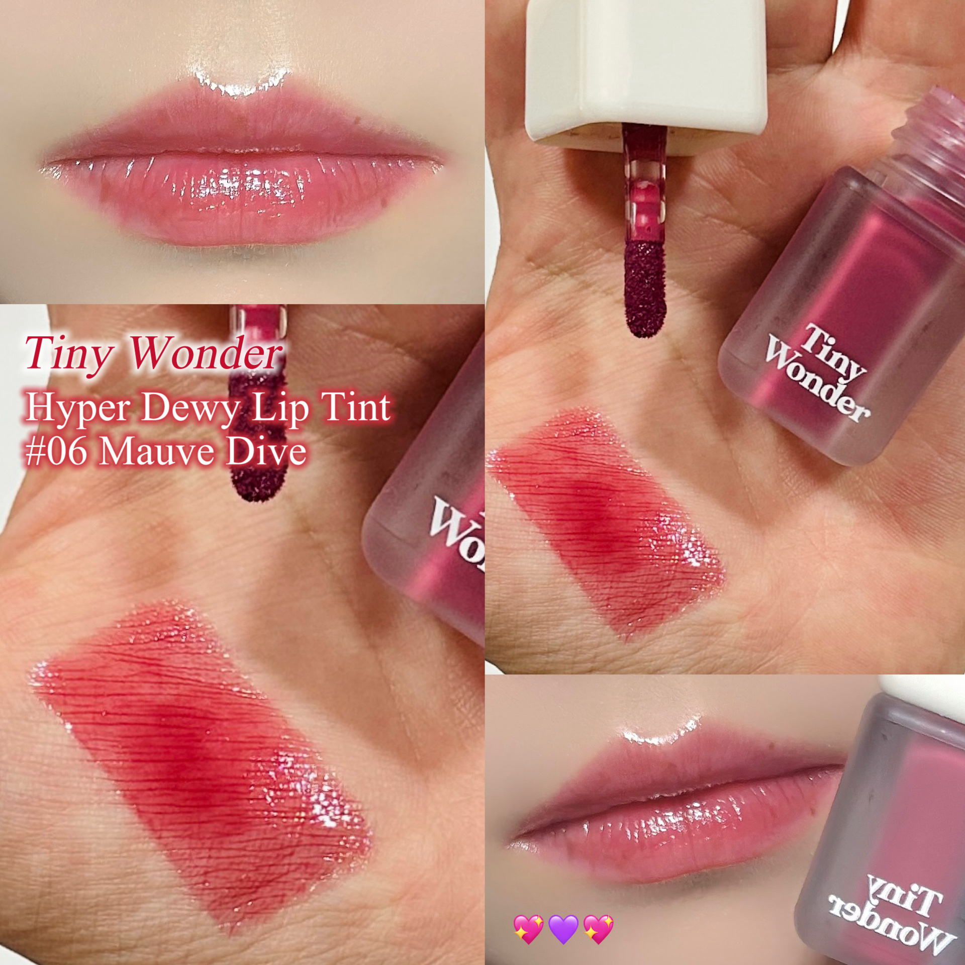 ハイパーデューイリップティント/Tiny Wonder/リップティントを使ったクチコミ（1枚目）