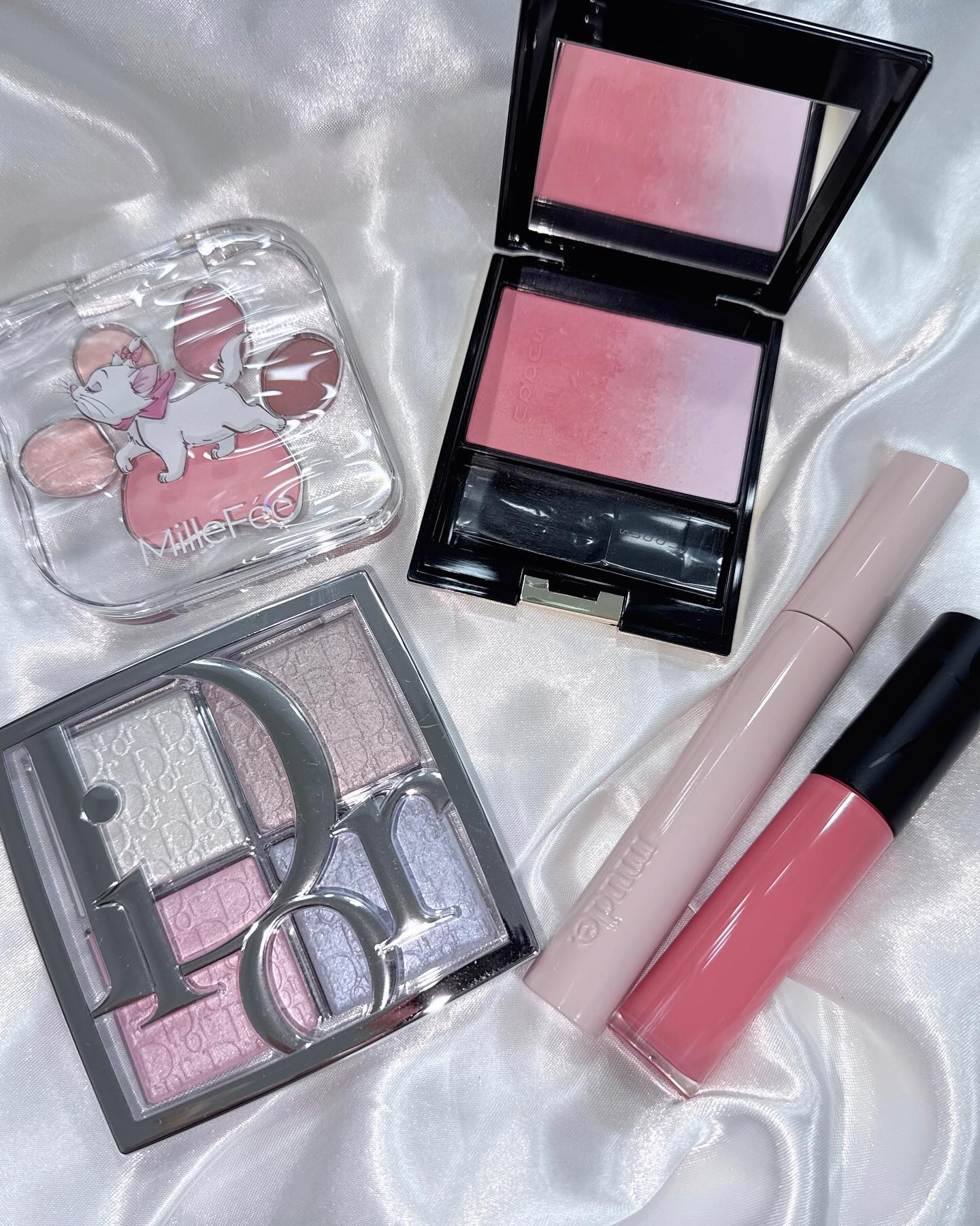 ミャオパウズアイシャドウパレット/MilleFée/アイシャドウパレットを使ったクチコミ（2枚目）