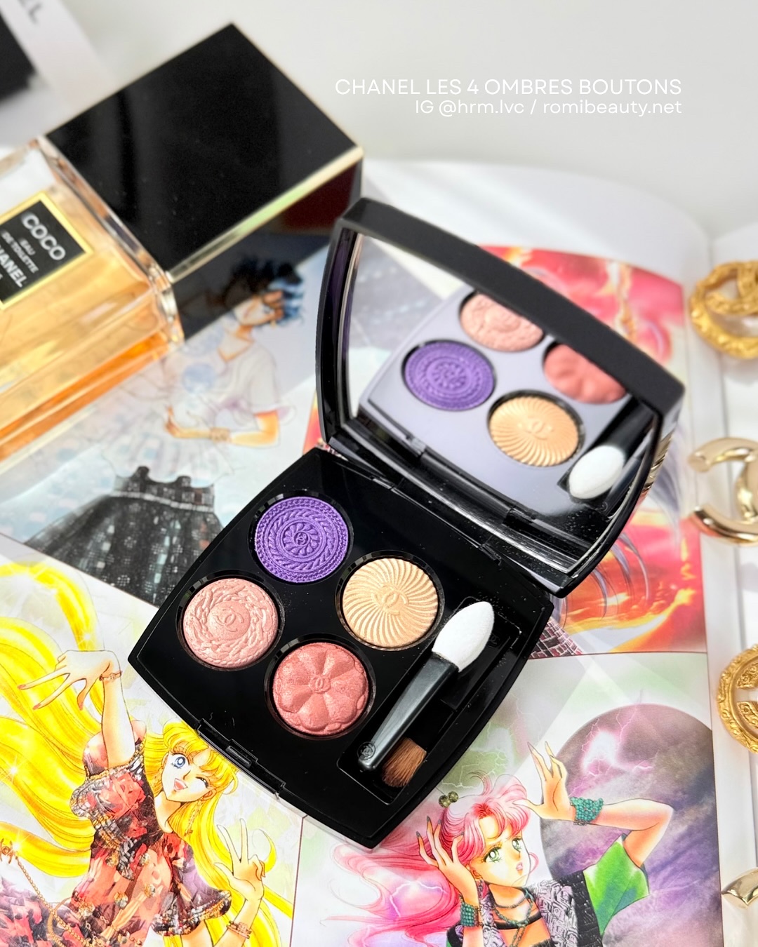 レ キャトル オンブル ブトン/CHANEL/アイシャドウパレットを使ったクチコミ（1枚目）