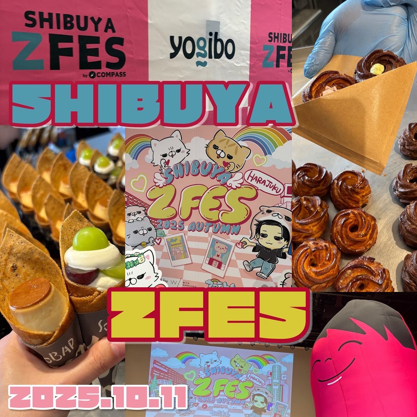 うさこ on LIPS 「SHIBUYAZFESに参加したよ💞/2025年10月11日に..」(1枚目)