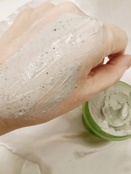 緑豆毛穴クレイパック/beplain/洗い流すパック・マスクを使ったクチコミ(4枚目)